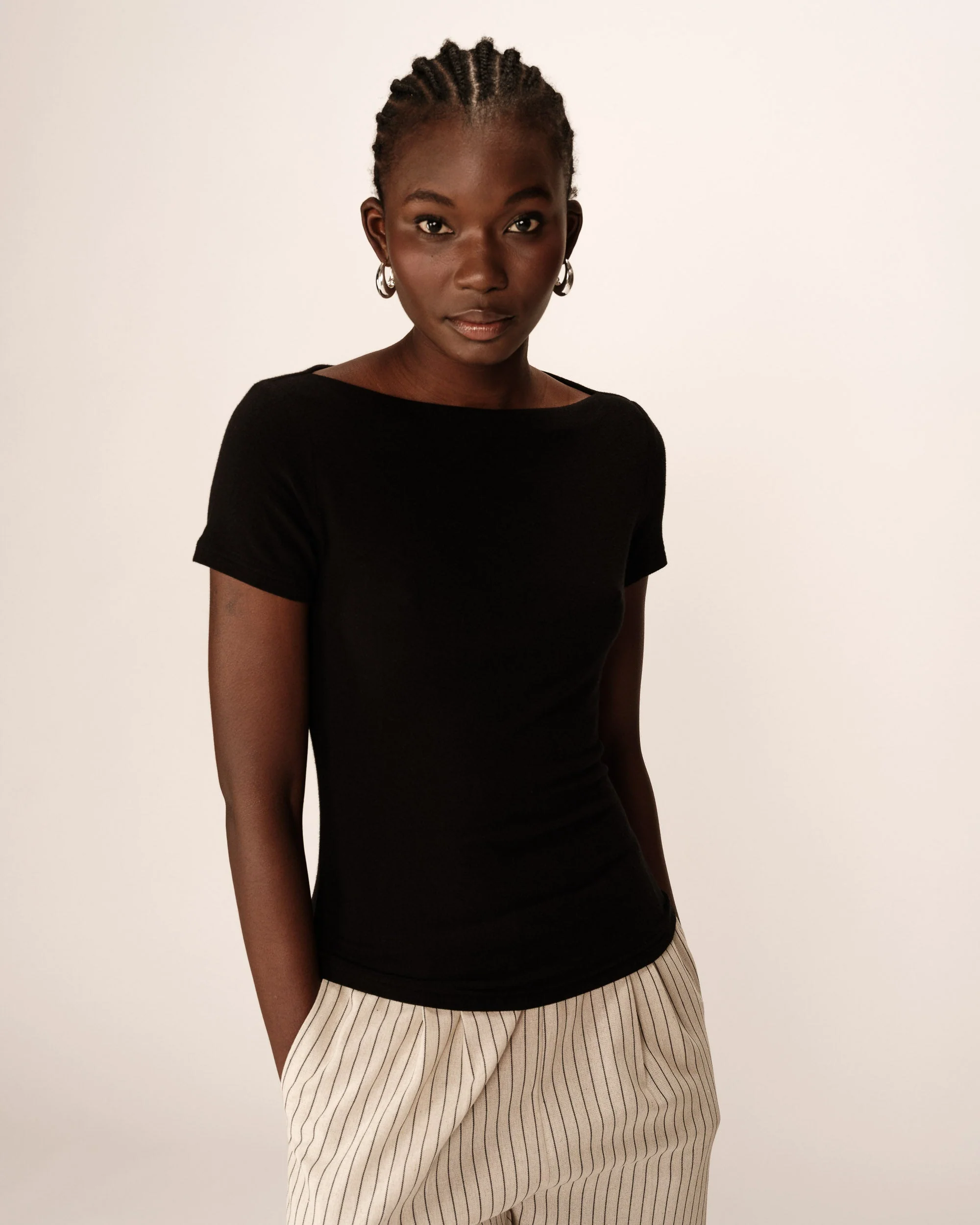 T-Shirt Pilar - Noir - Image 2