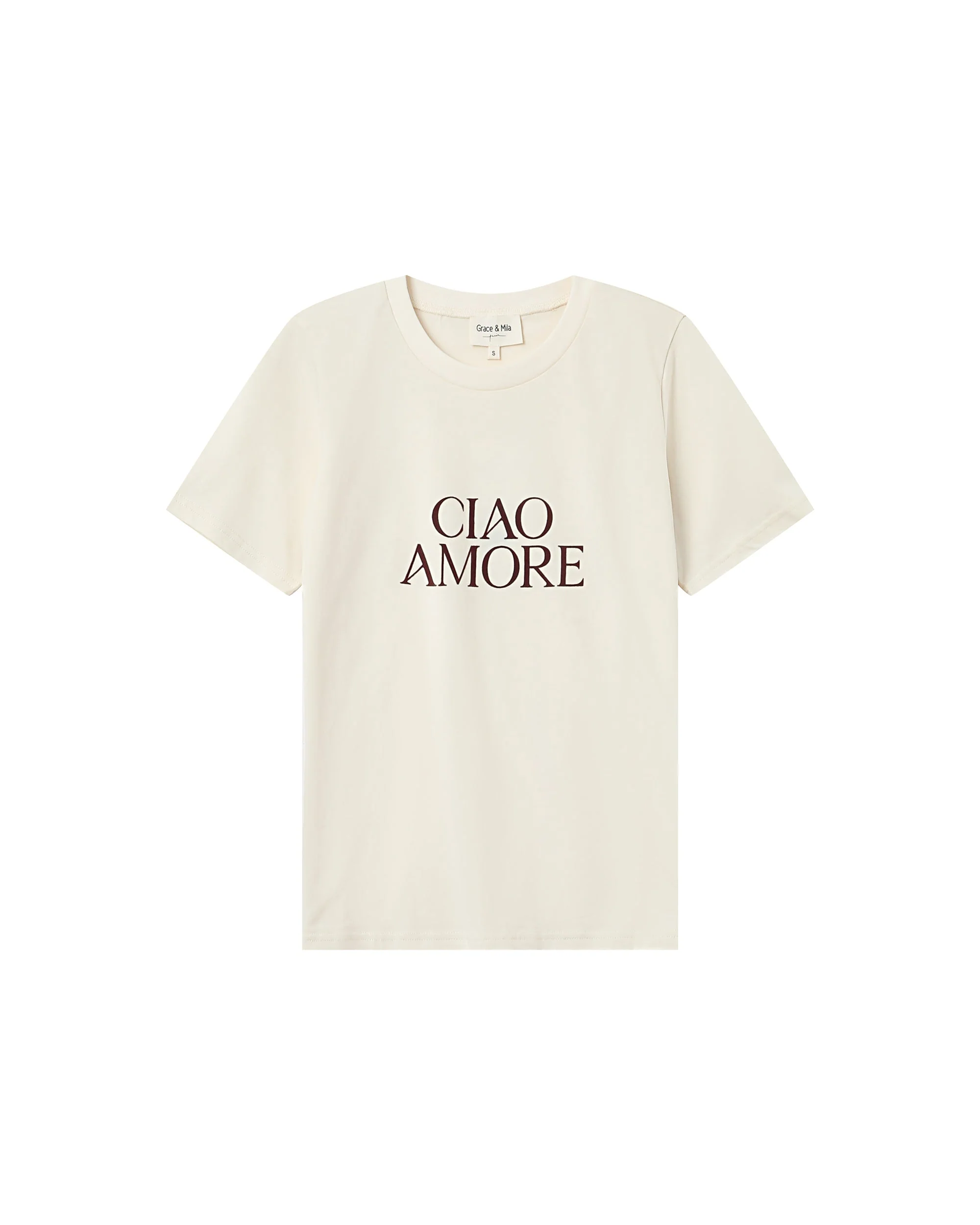 T-Shirt Imprimé Ivoire Soft - Image 5