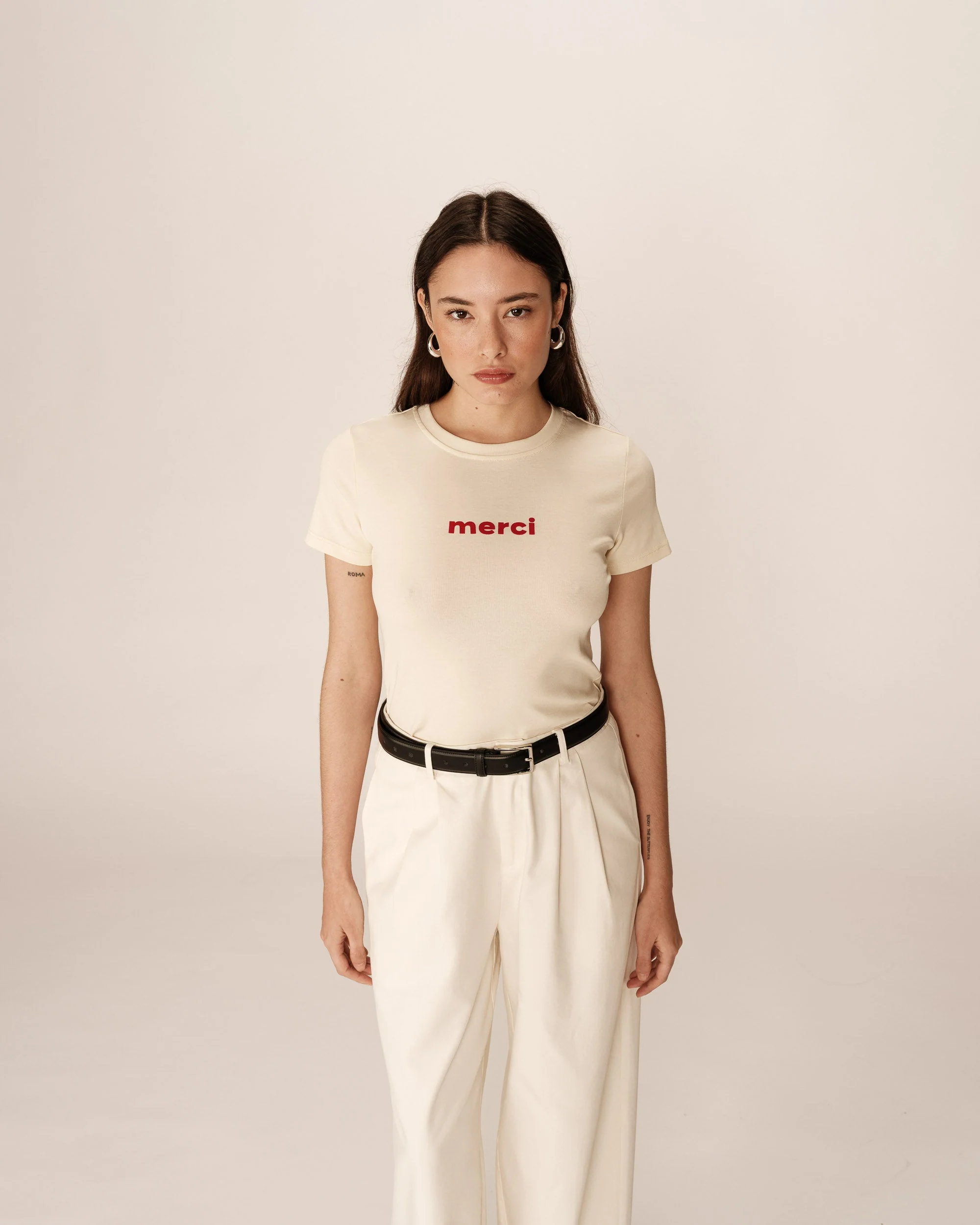 T-Shirt Papa - Beige - Image 2