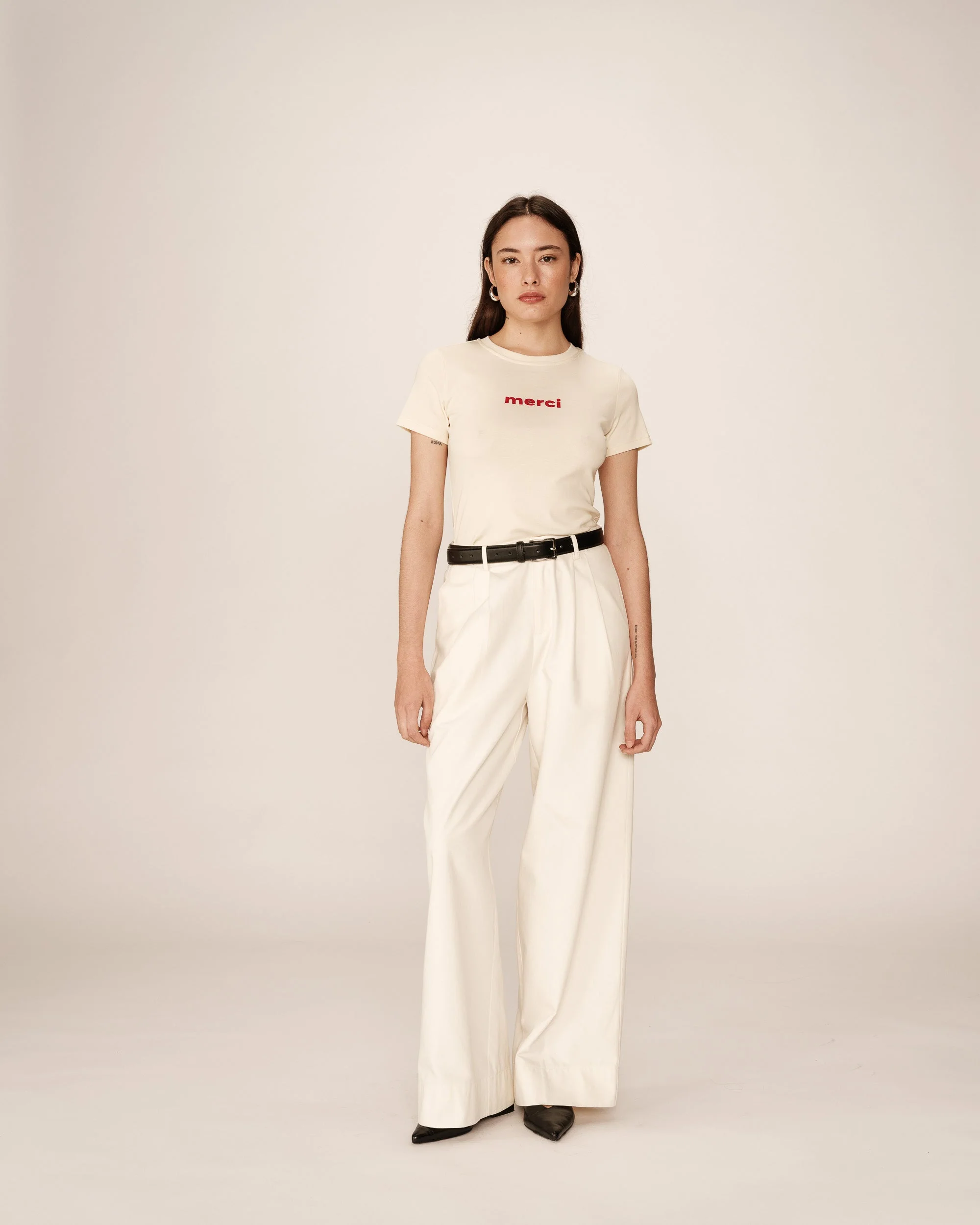 T-Shirt Papa - Beige - Image 3