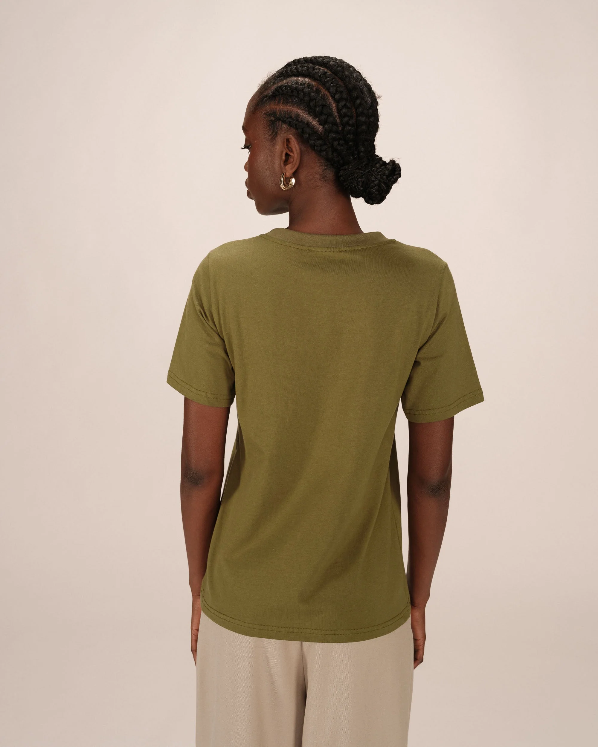 T-Shirt Imprimé Olive Soft - Image 4