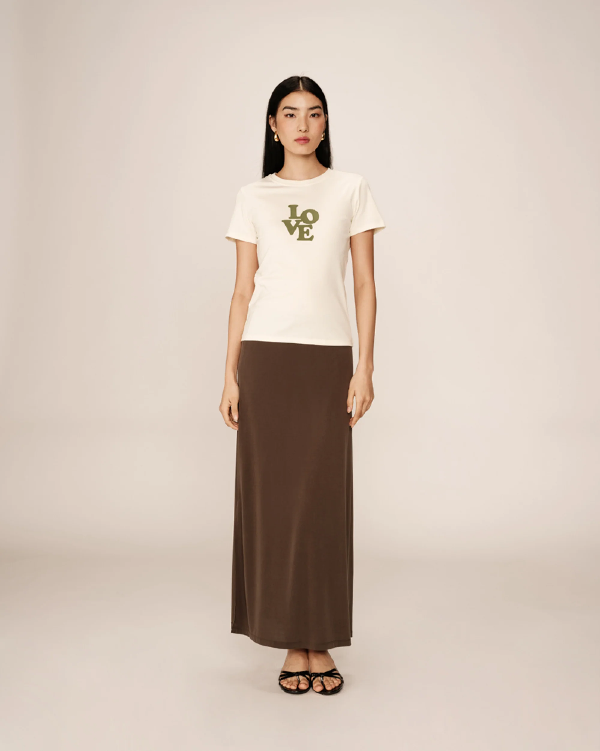 T-Shirt Poussin - Beige - Image 2