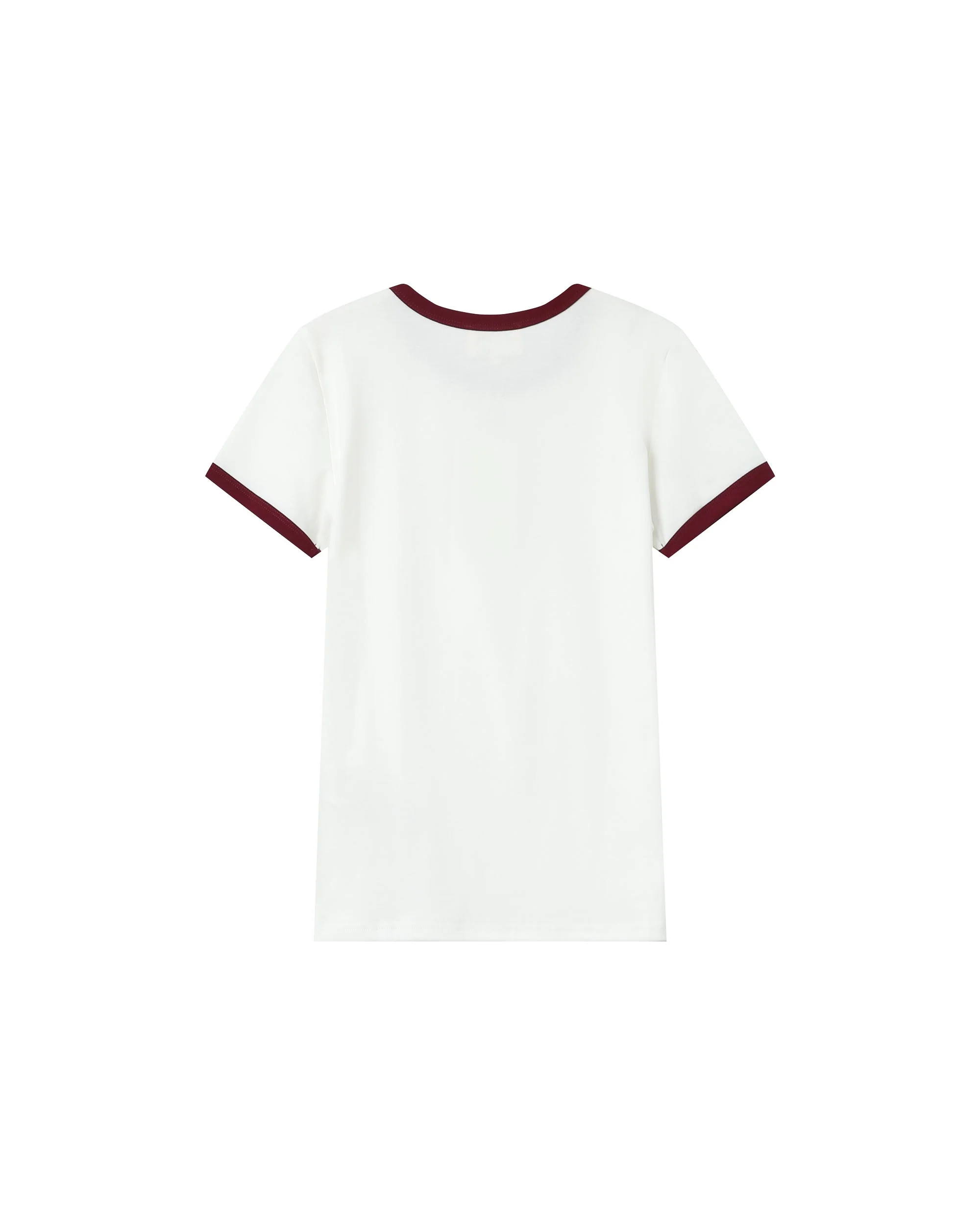 T-Shirt Monogramme G&M Brode Ecru Sany - Image 6