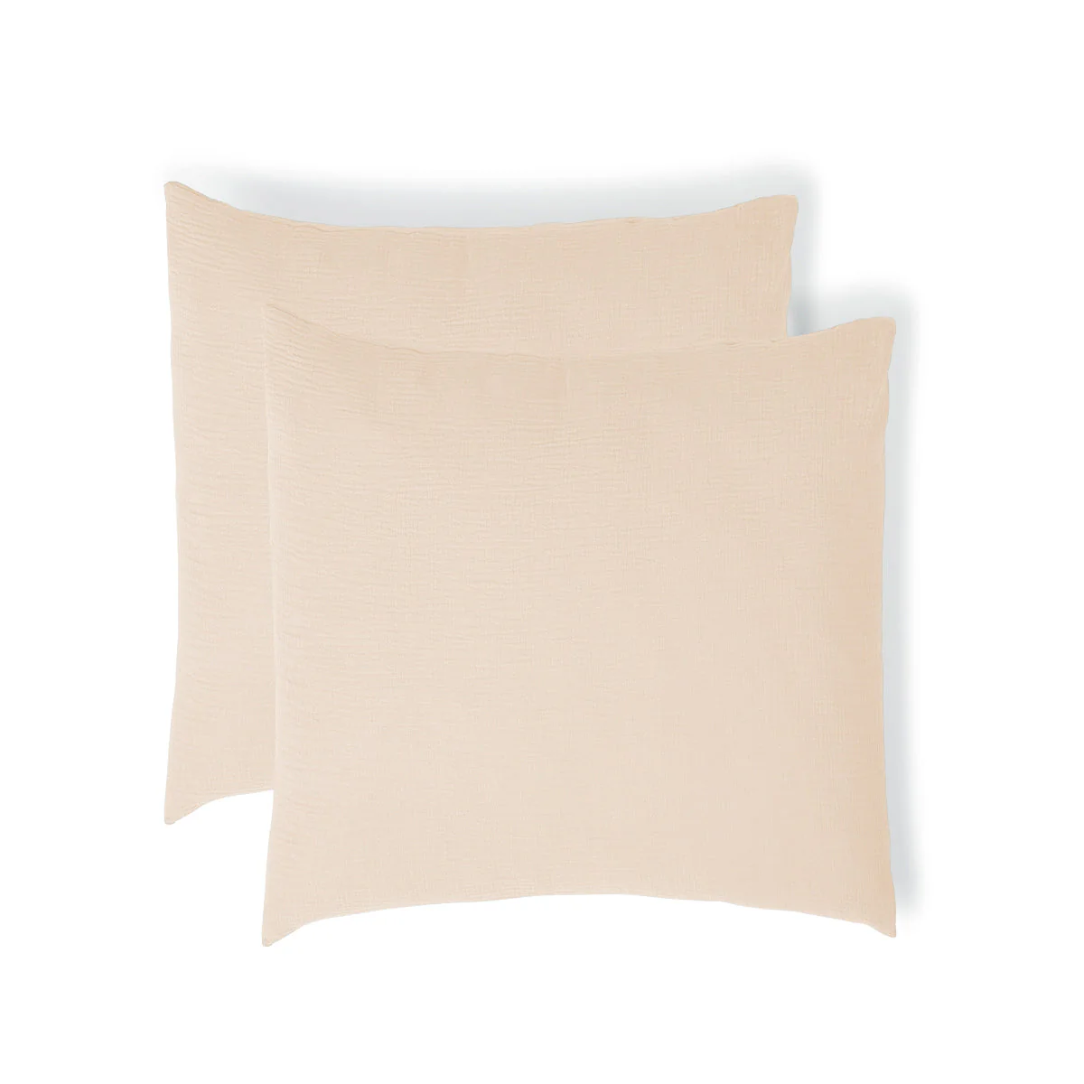 Taie D'Oreiller (X2) - Gaze De Coton - Rose - Carla - Image 2