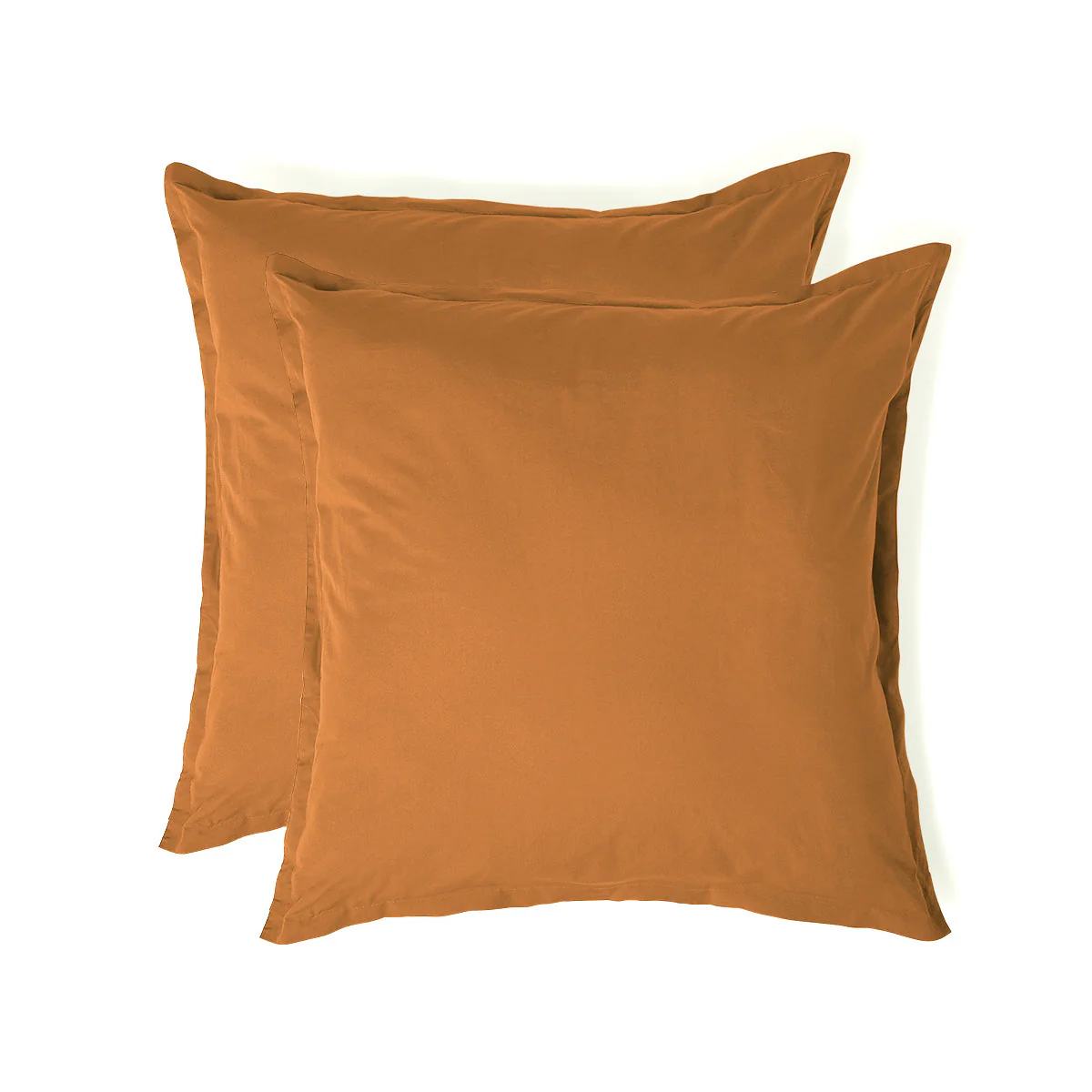 Taie D'Oreiller (X2) - Percale De Coton - Caramel - Nina - Image 11