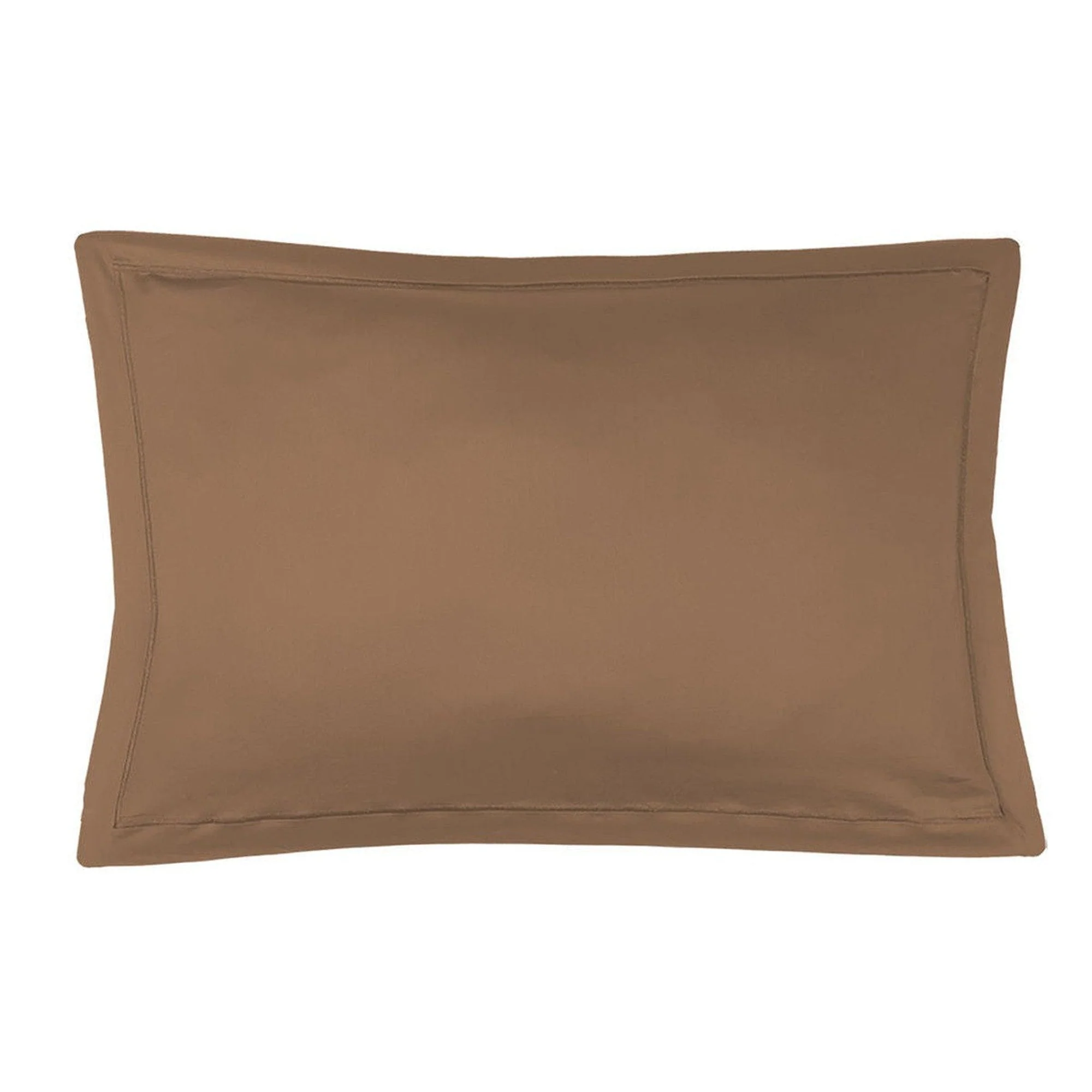 Taie D'Oreiller (X2) - Satin De Coton - Caramel - Julia - Image 6