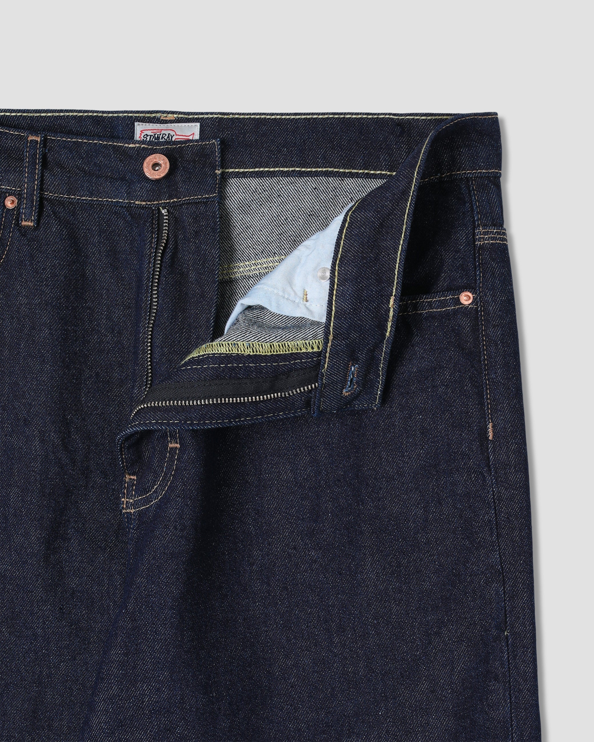 Taper 5 - Single Rinse Denim - Image 5