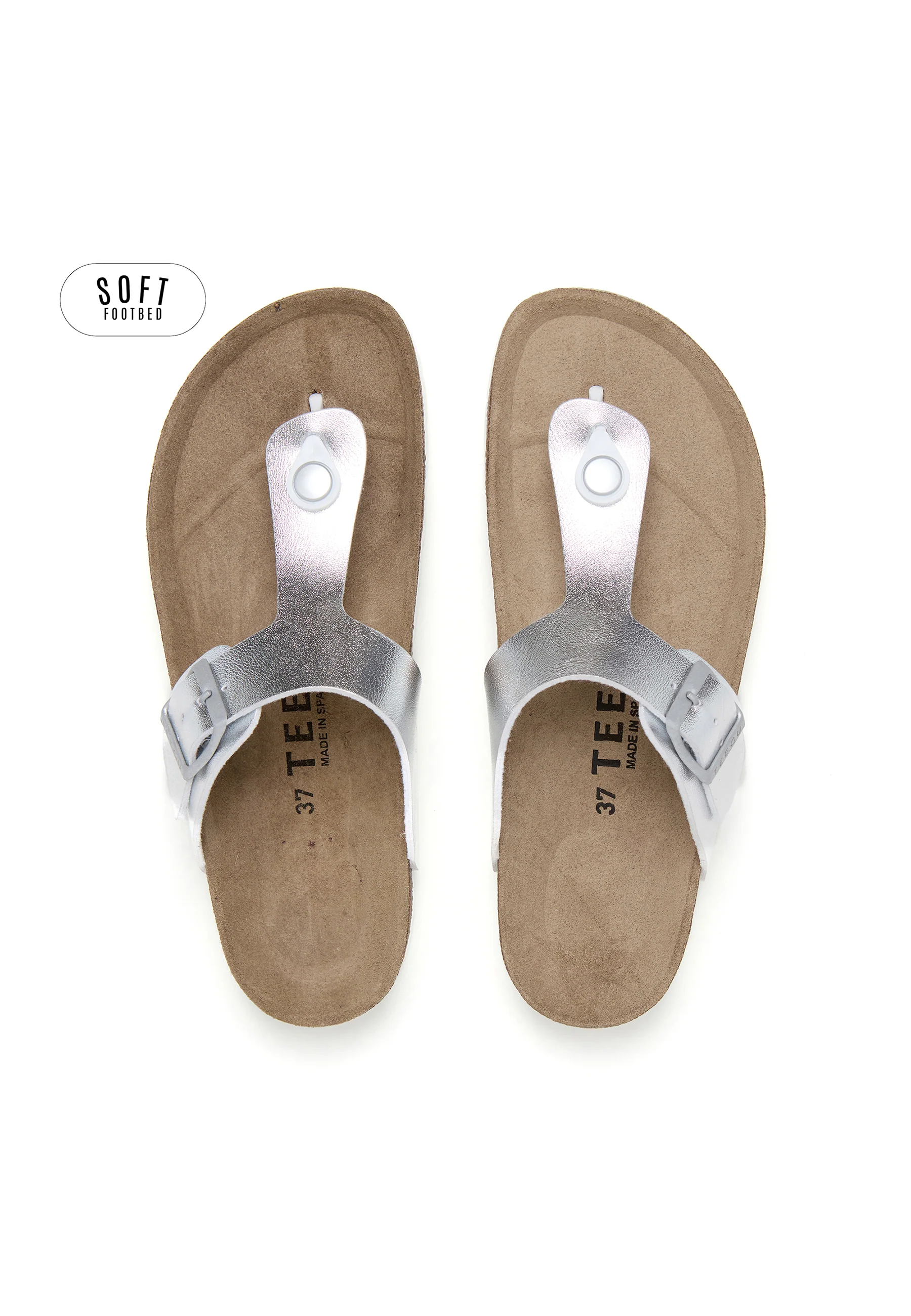 Sandales Planta Soft - Argenté - Image 4