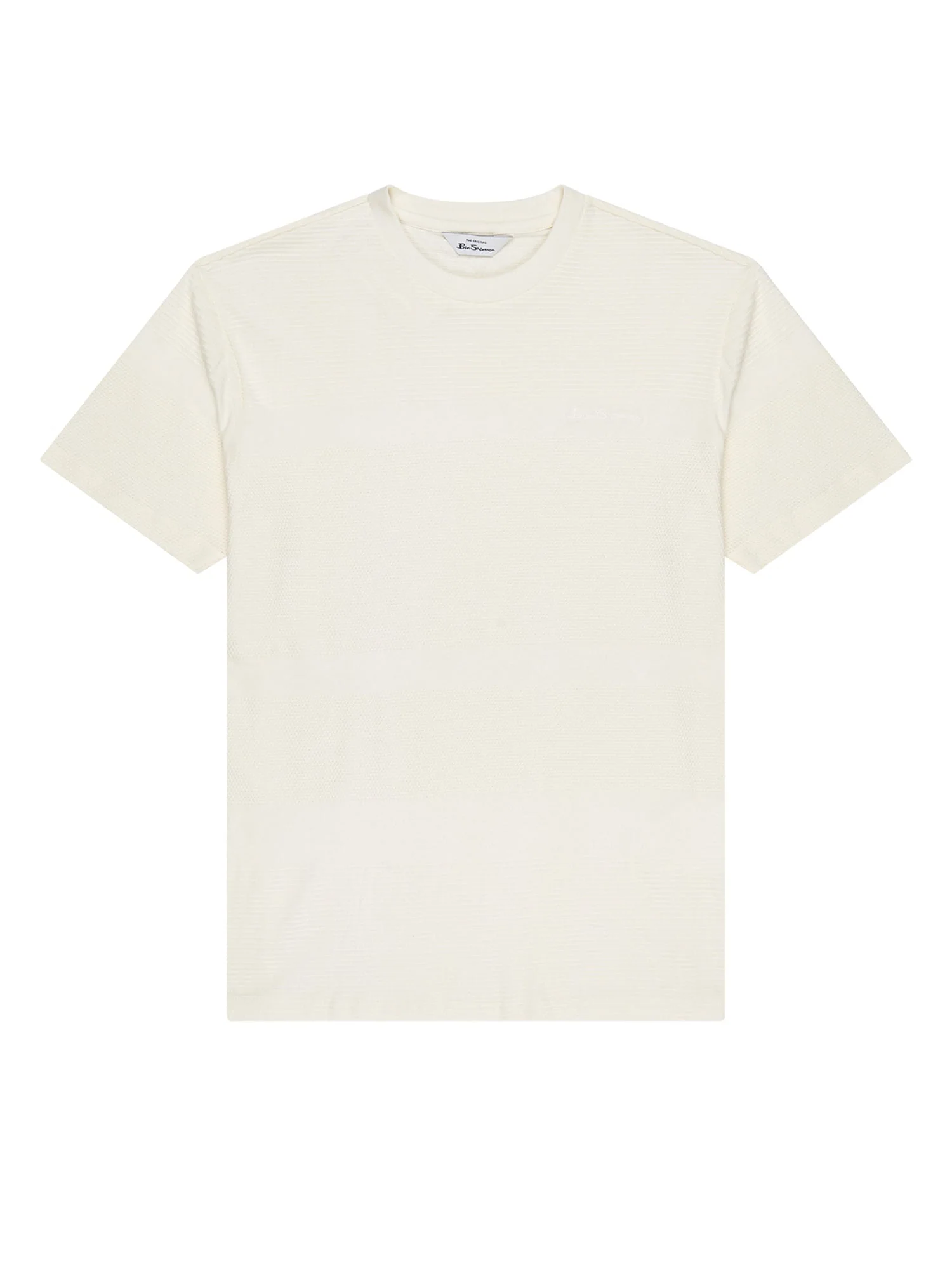 T-Shirt Texturé - Blanc - Image 2