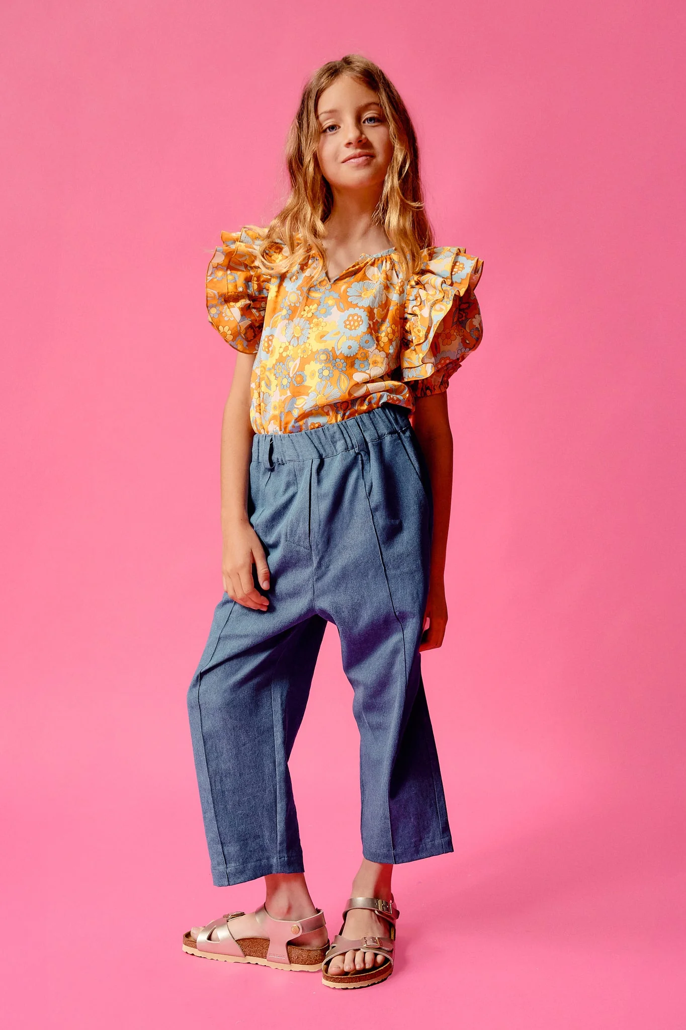 Pantalon Theo - Denim - Enfant - Image 4