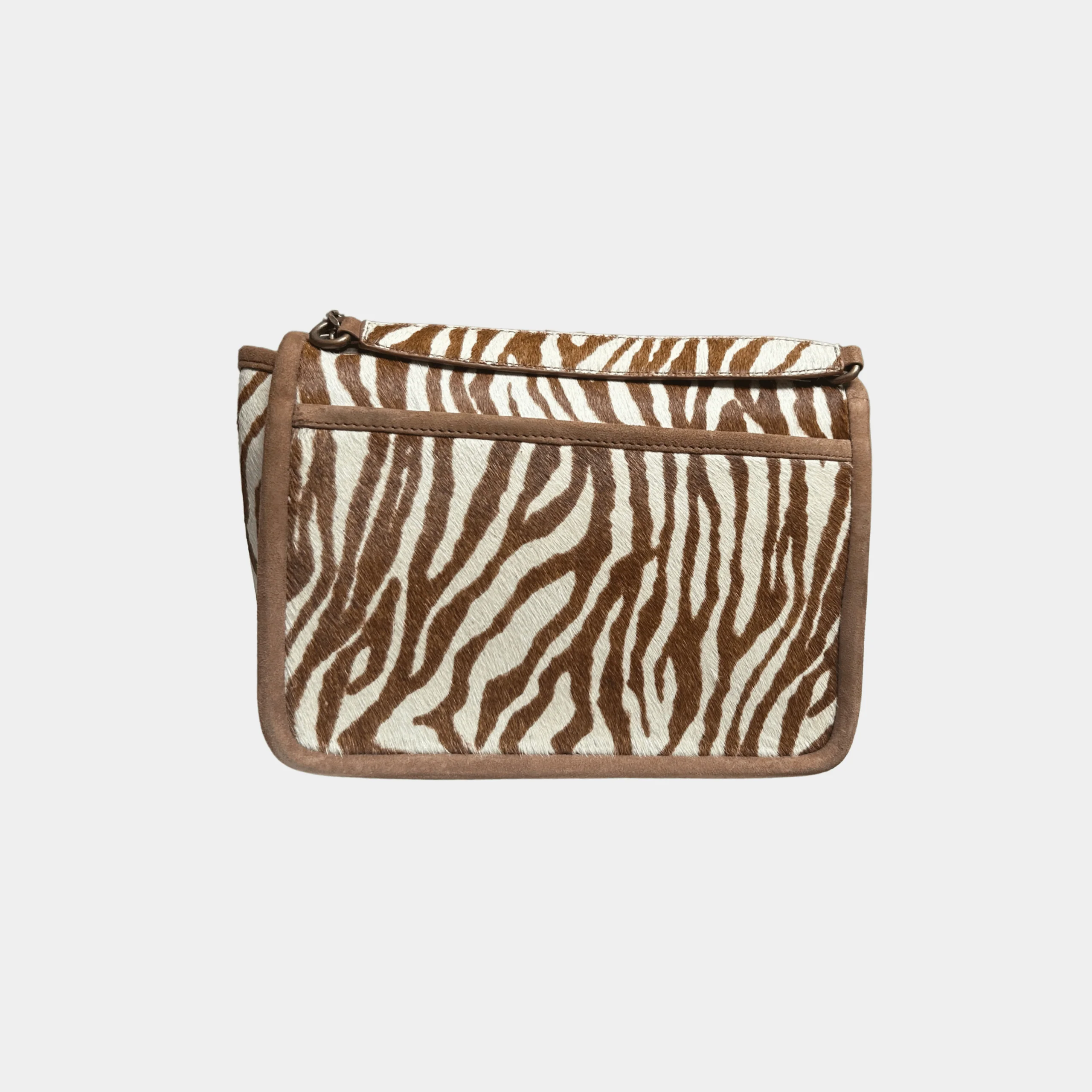 Sac Cuir - Theresa Zebra Brown - Image 2