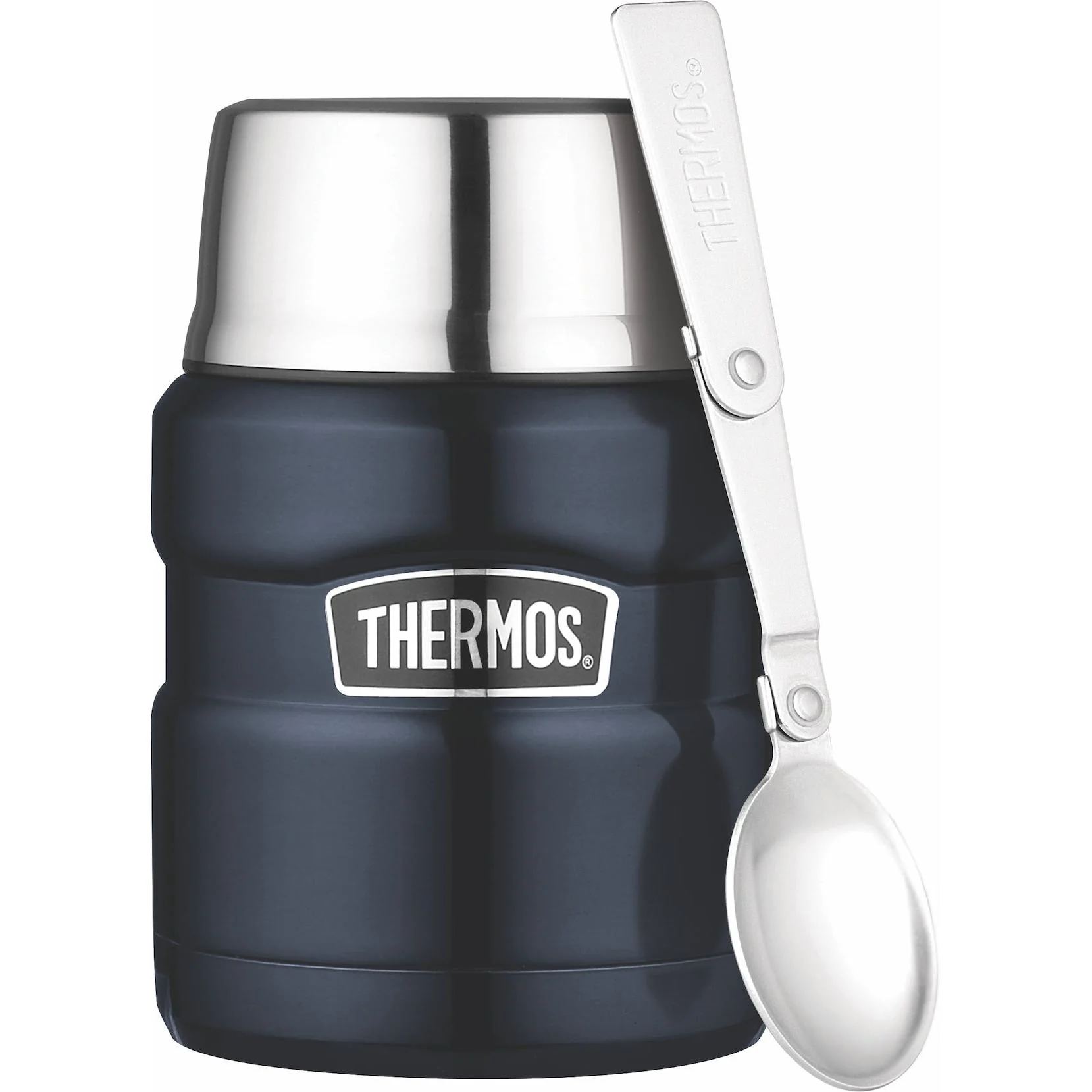 Thermos -  King Porte Aliments Bleu 470Ml - Image 2