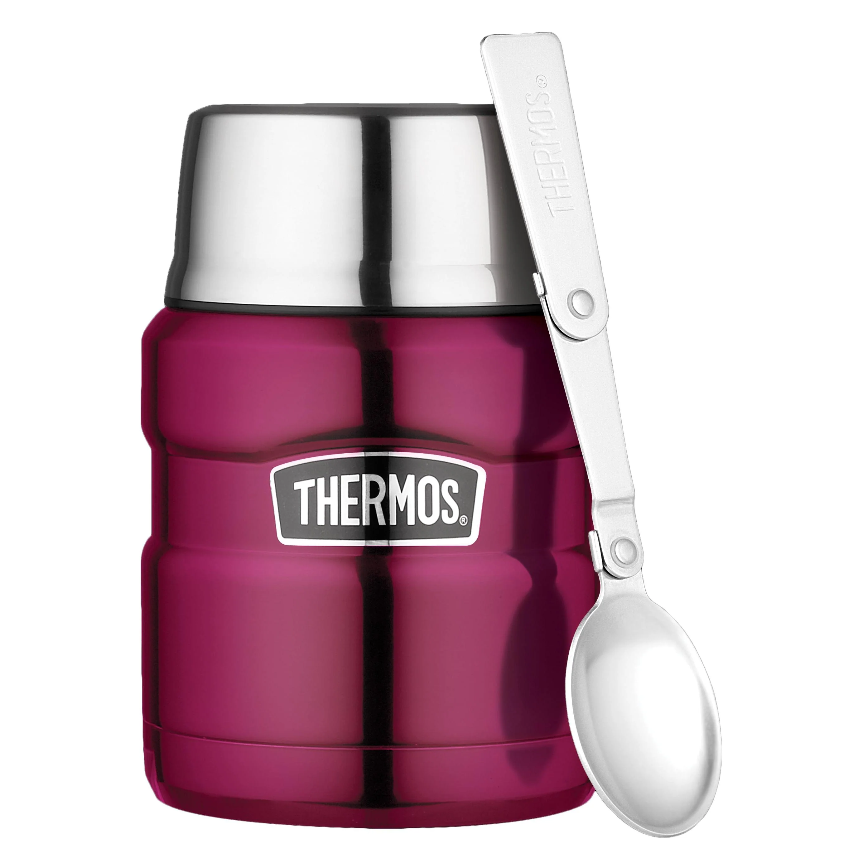 Thermos -  King Porte Aliments Framboise 470Ml - Image 2