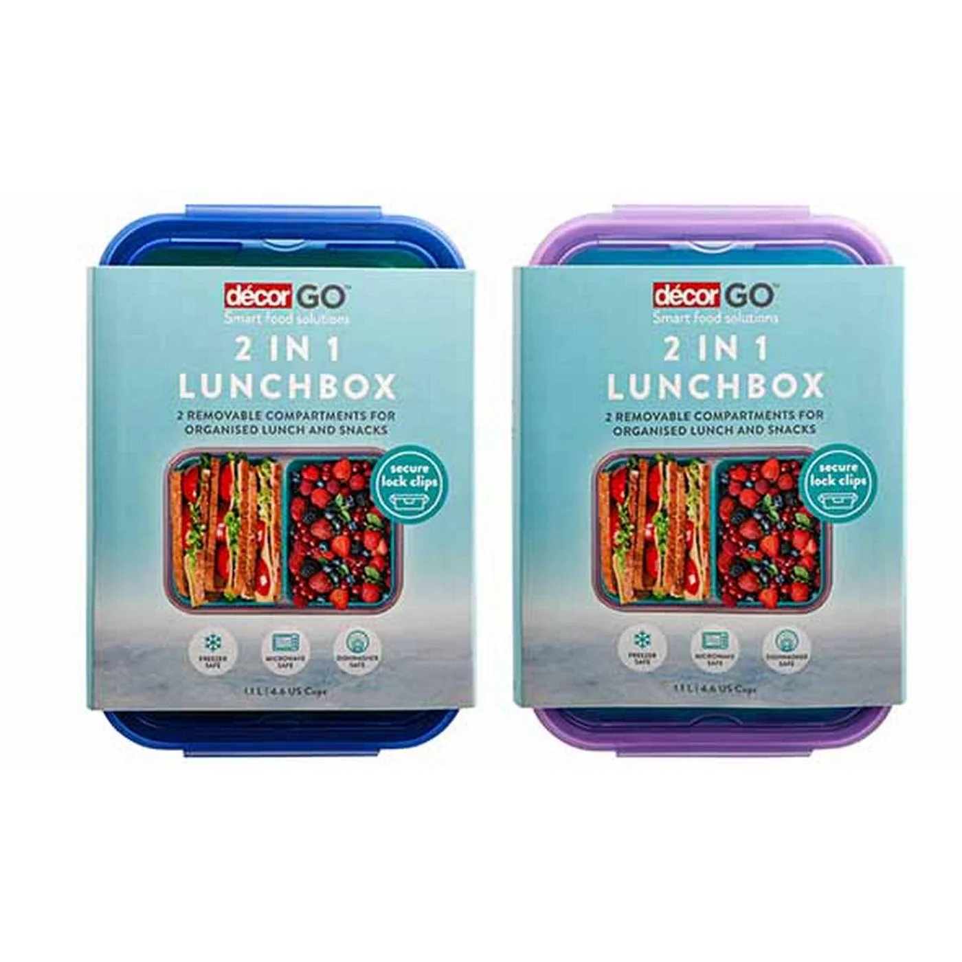 Thermos - Go 2 In 1 Lunchbox 1,1L 2Ass - Image 2