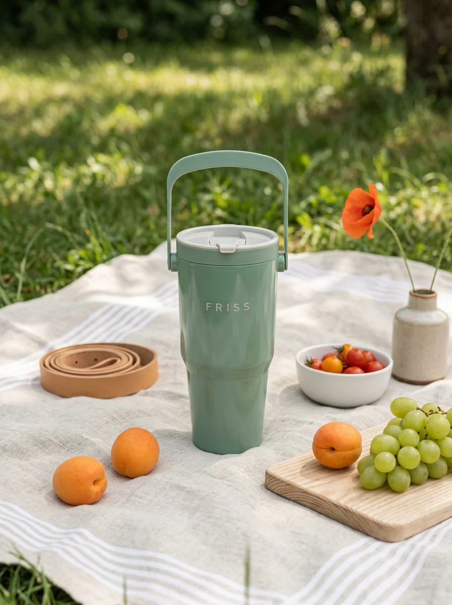 Thermos - Friss Tasse Pp 0,8L Vert - Image 2
