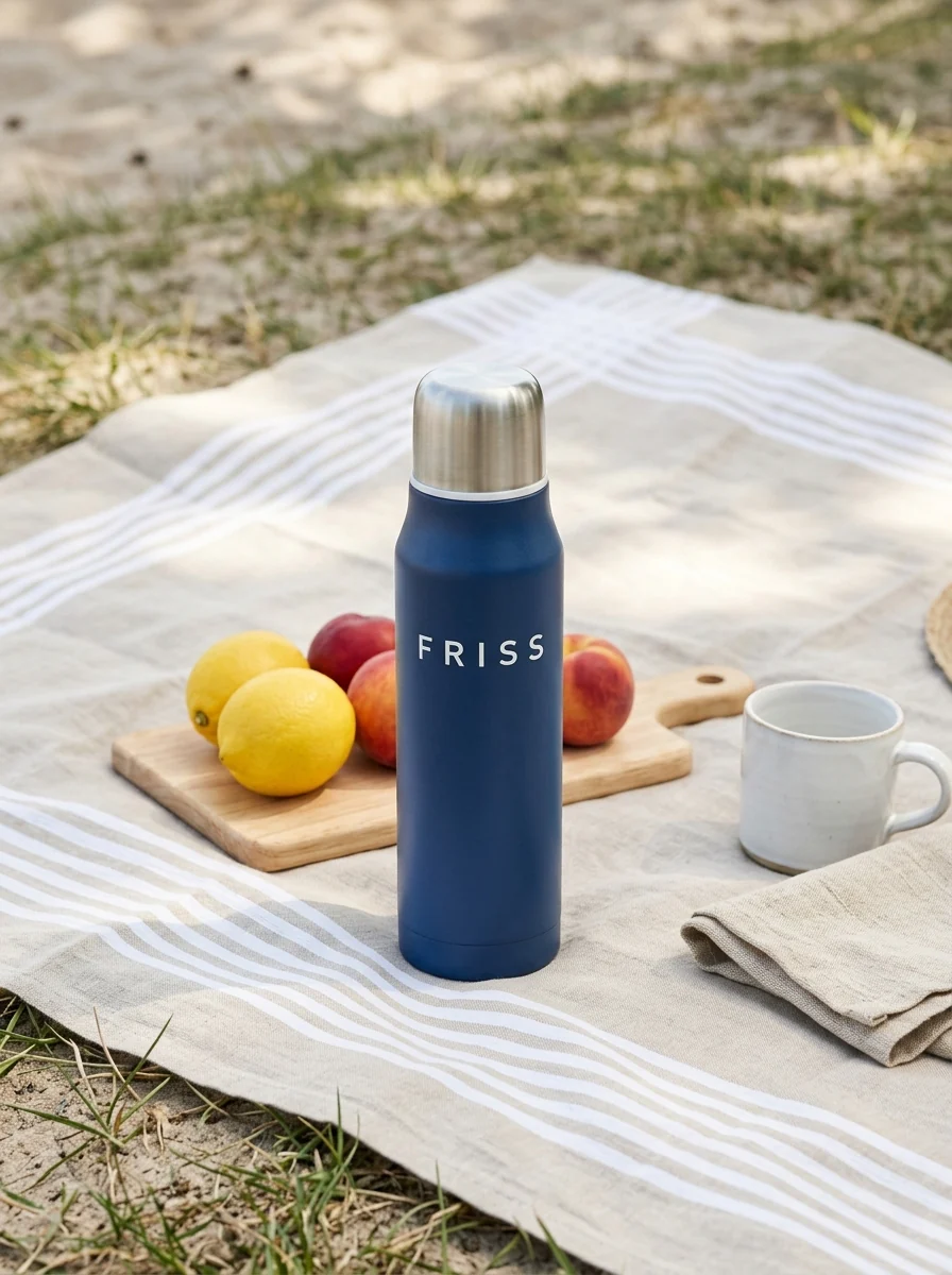 Thermos - Friss Bouteille Isotherme Ss 1L Bleu - Image 2