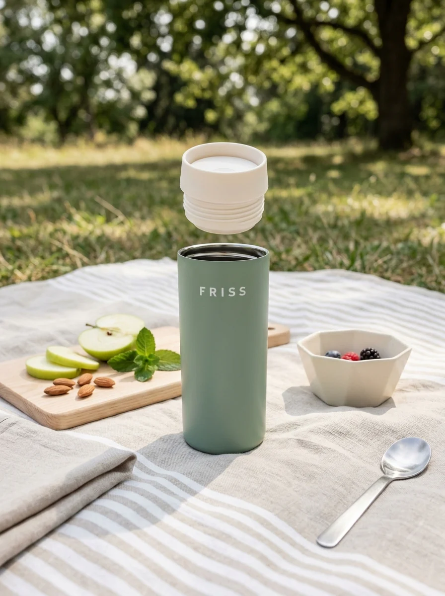Thermos - Friss Travel Mug Ss 350Ml Vert - Image 2