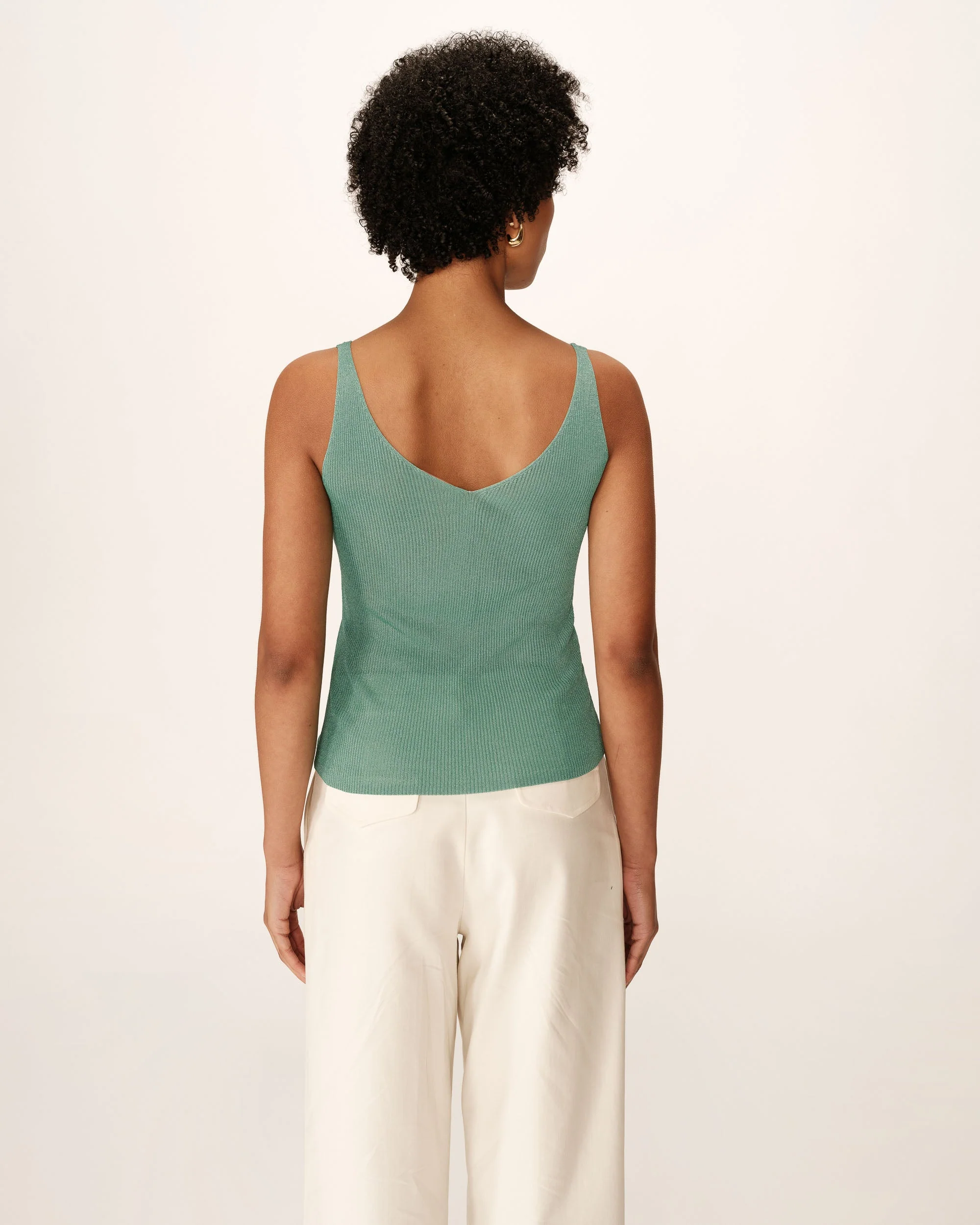 Top Paillette - Aqua - Image 4