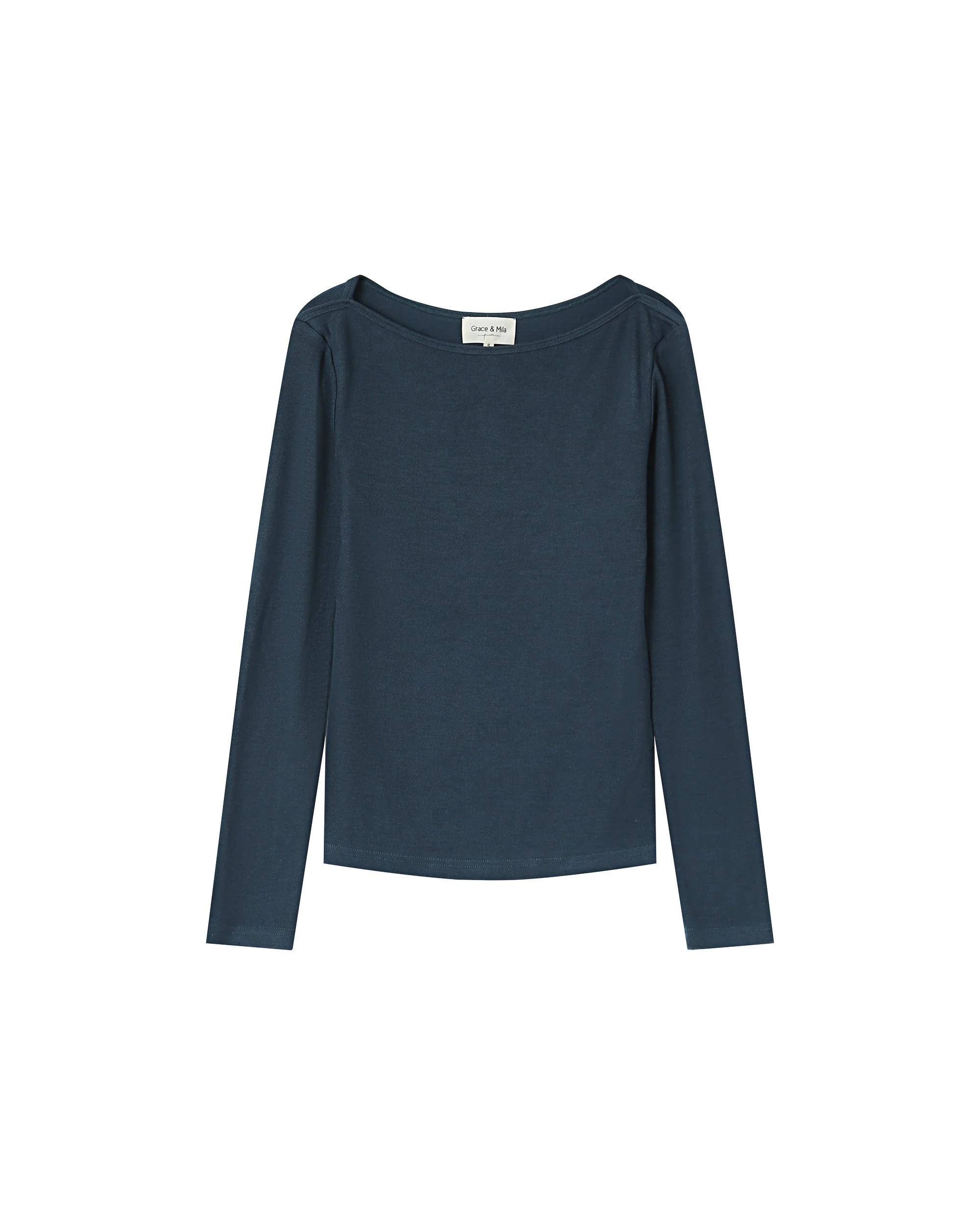 Top Col Bateau Bleu Petrole Stanley - Image 6