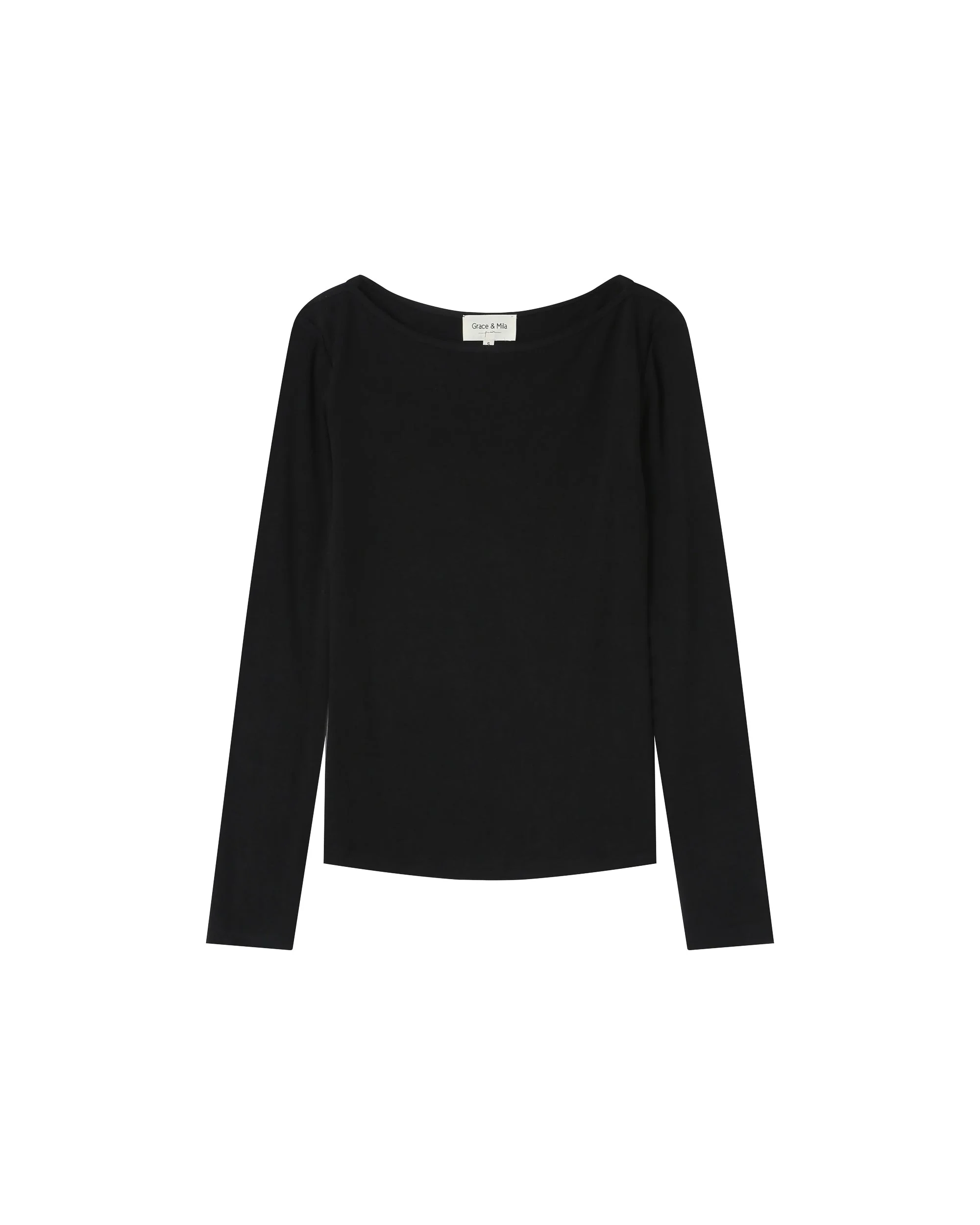 Top Col Bateau Noir Stanley - Image 5