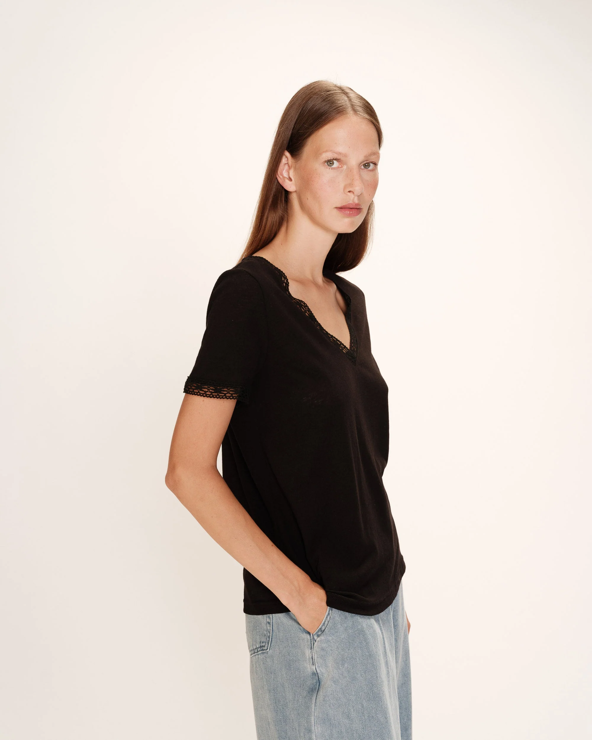 T-Shirt Rome - Noir - Image 4