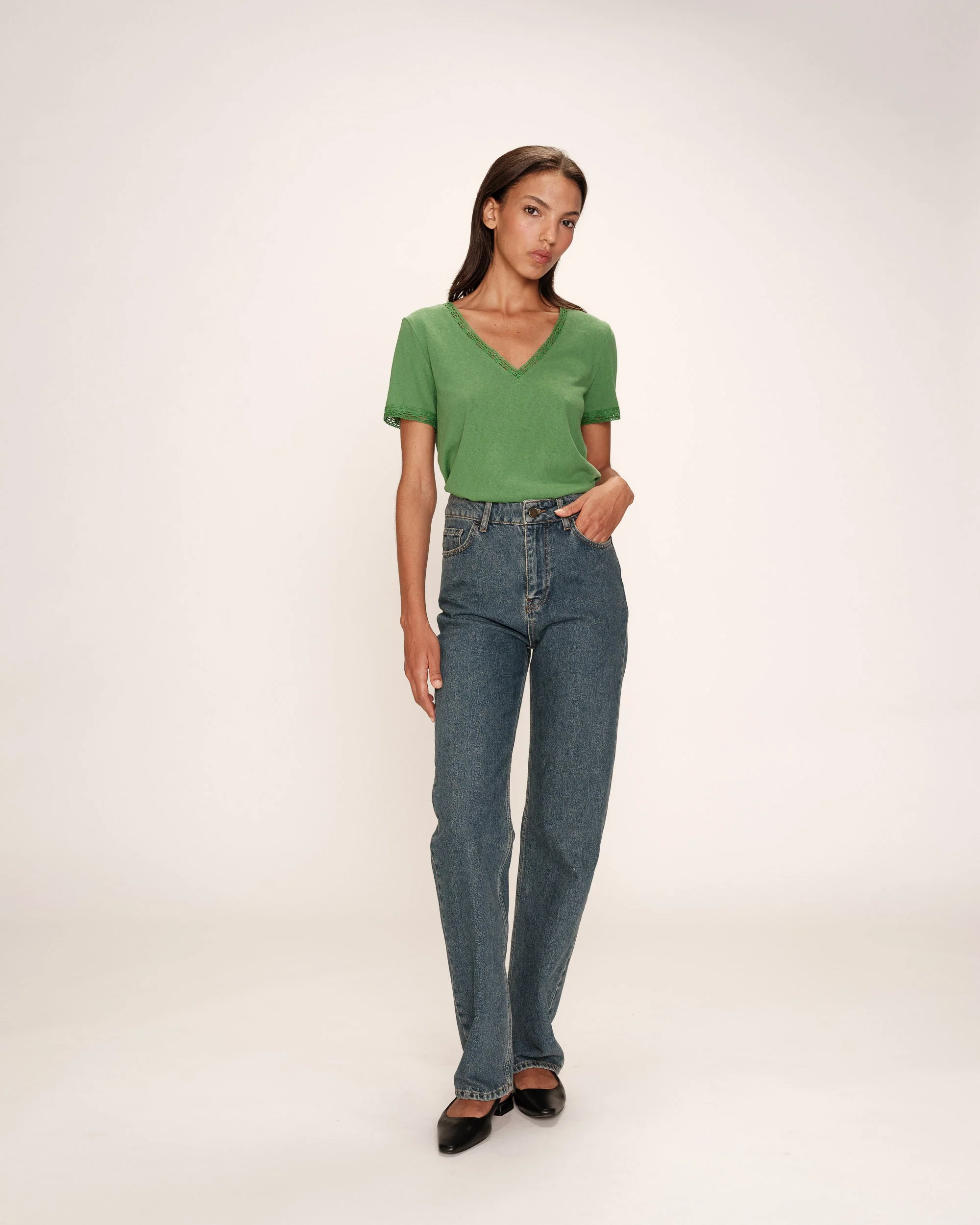 T-Shirt Rome - Vert - Image 4