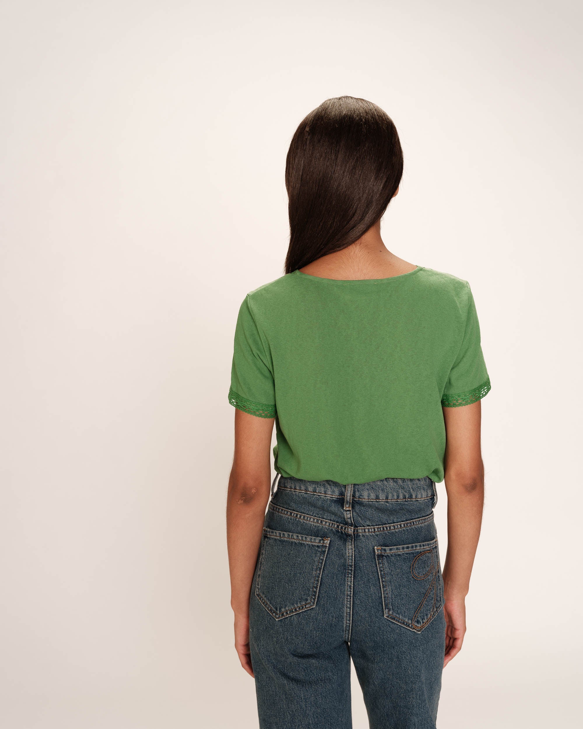 T-Shirt Rome - Vert - Image 5