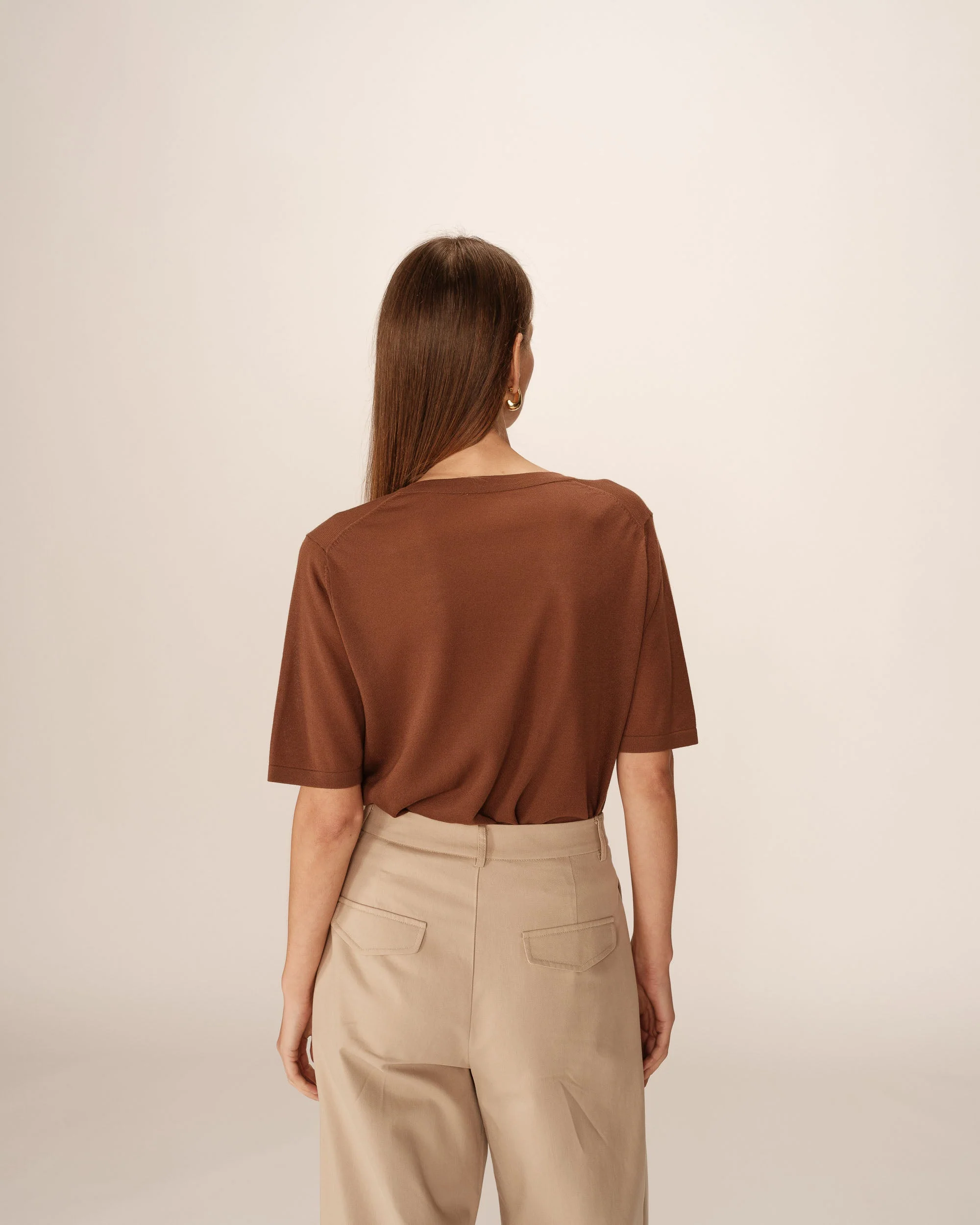 Top Padoue - Chocolat - Image 4