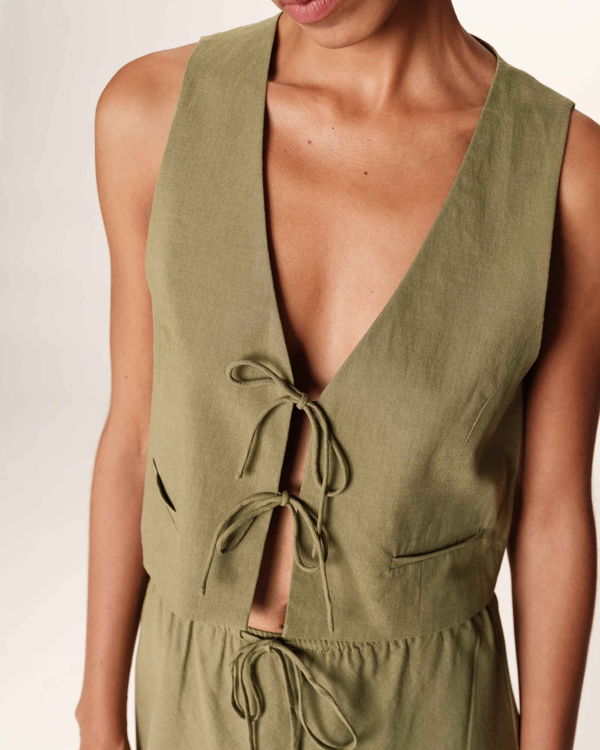 Gilet Rubens - Vert - Image 2