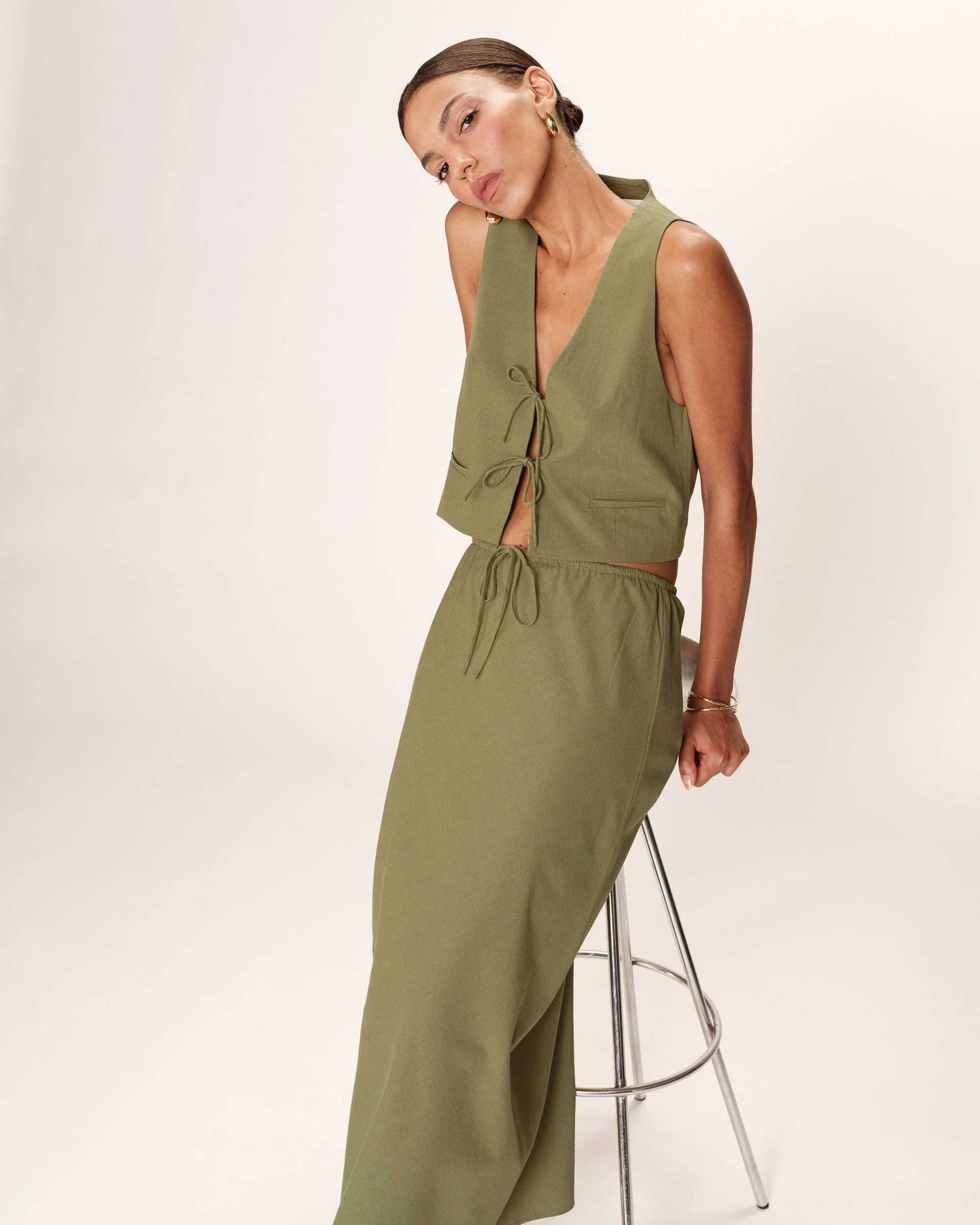 Gilet Rubens - Vert - Image 5