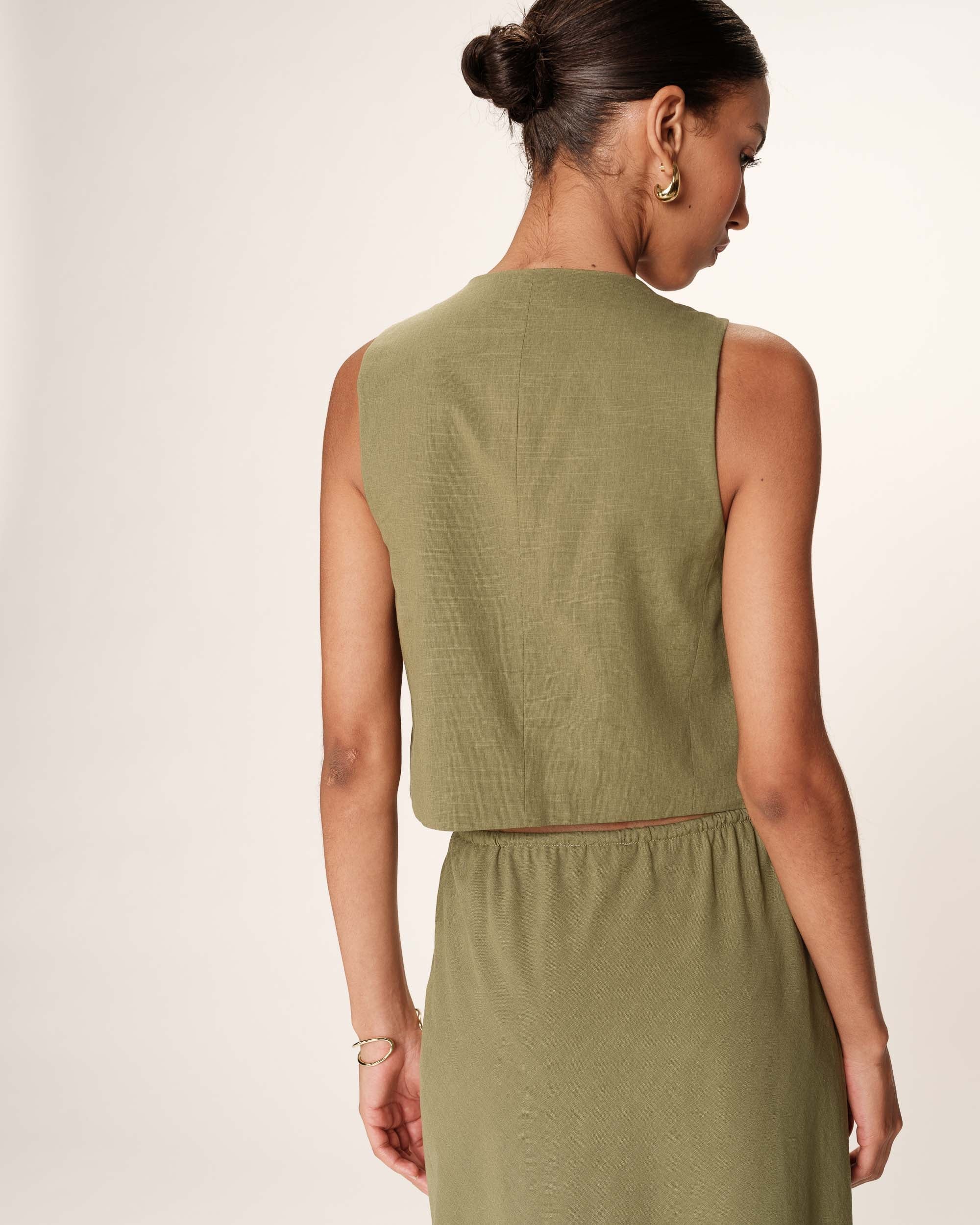 Gilet Rubens - Vert - Image 6