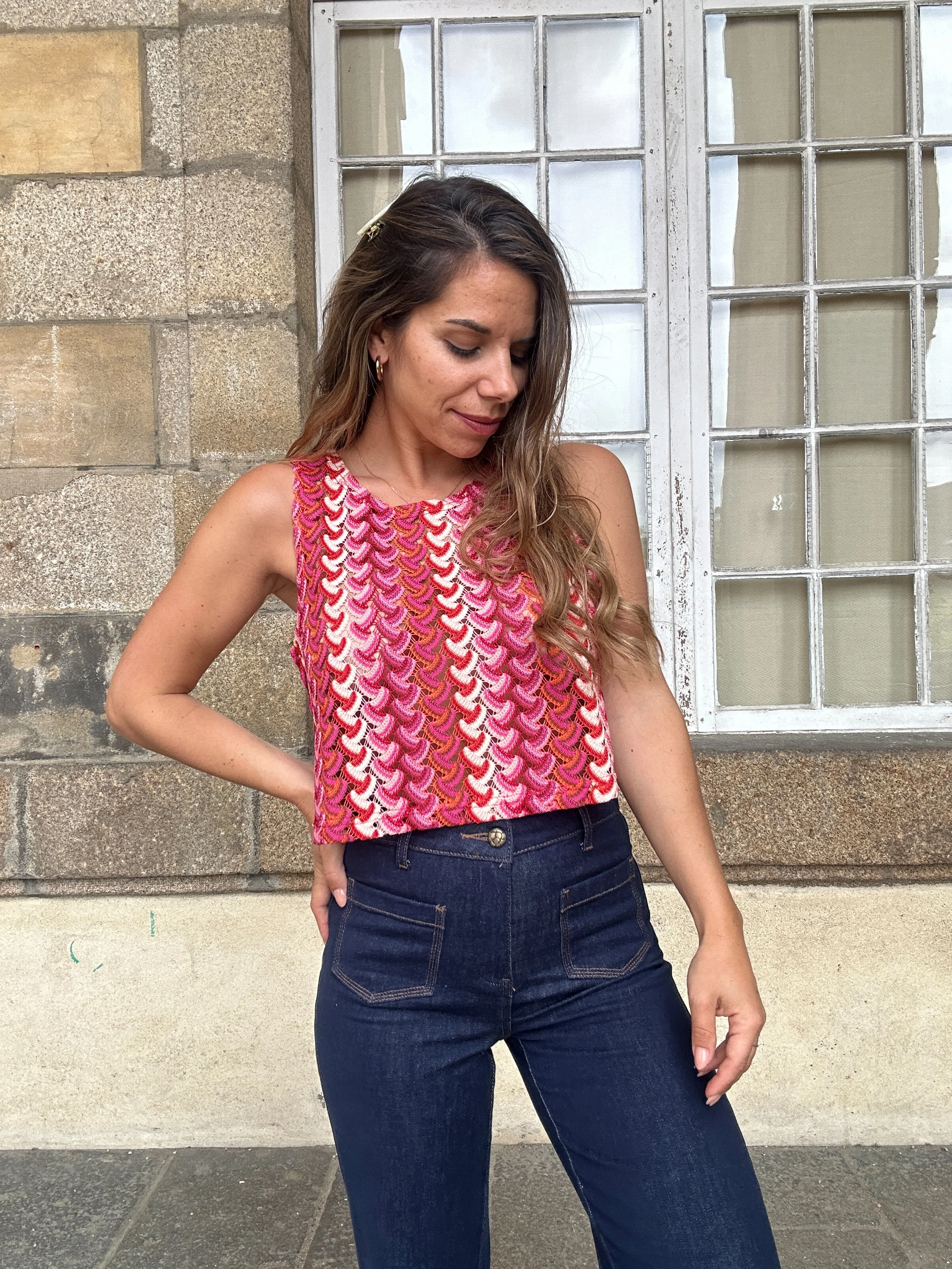 Top Court En Crochet Nora - Image 16