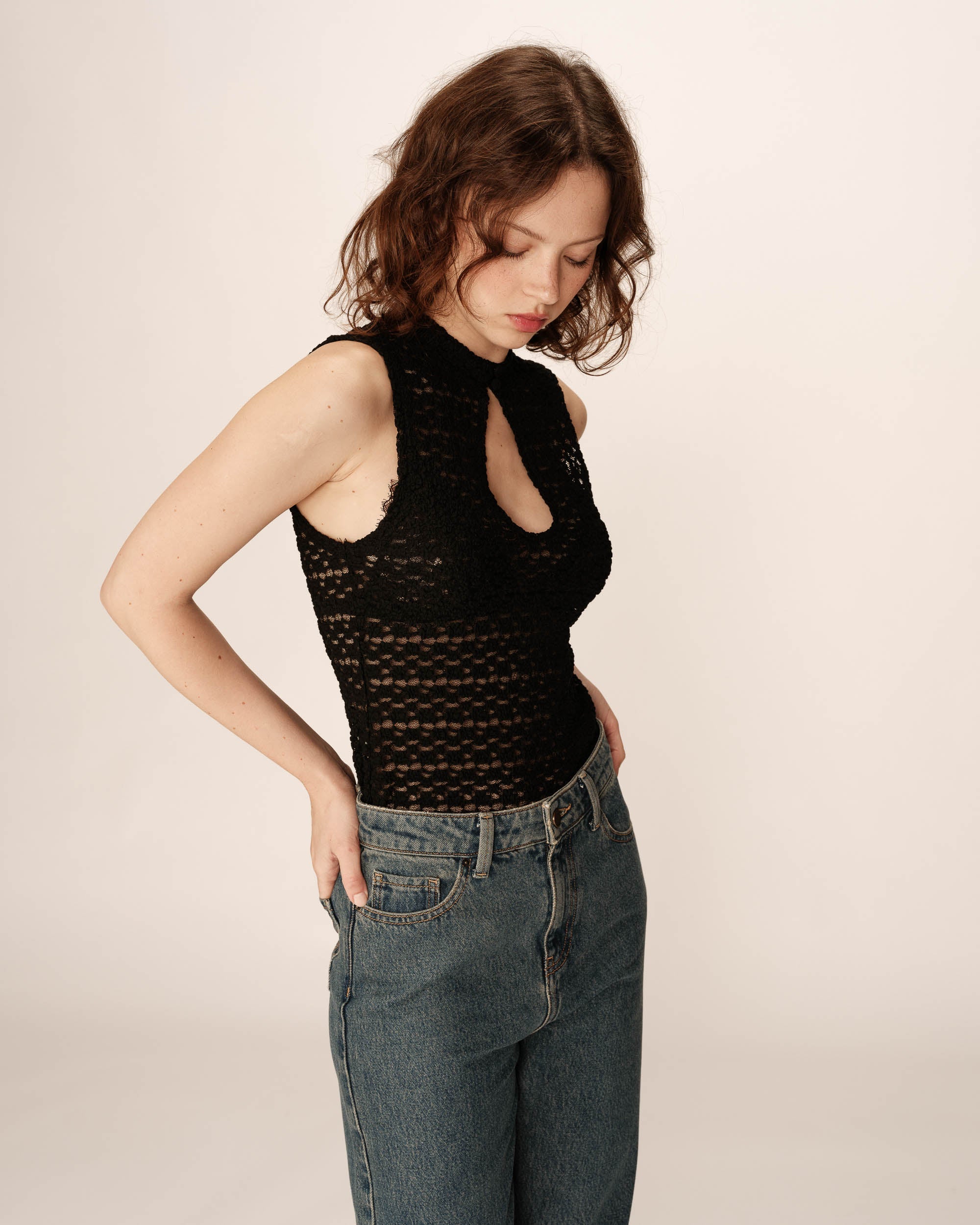 T-Shirt Petite - Noir - Image 4