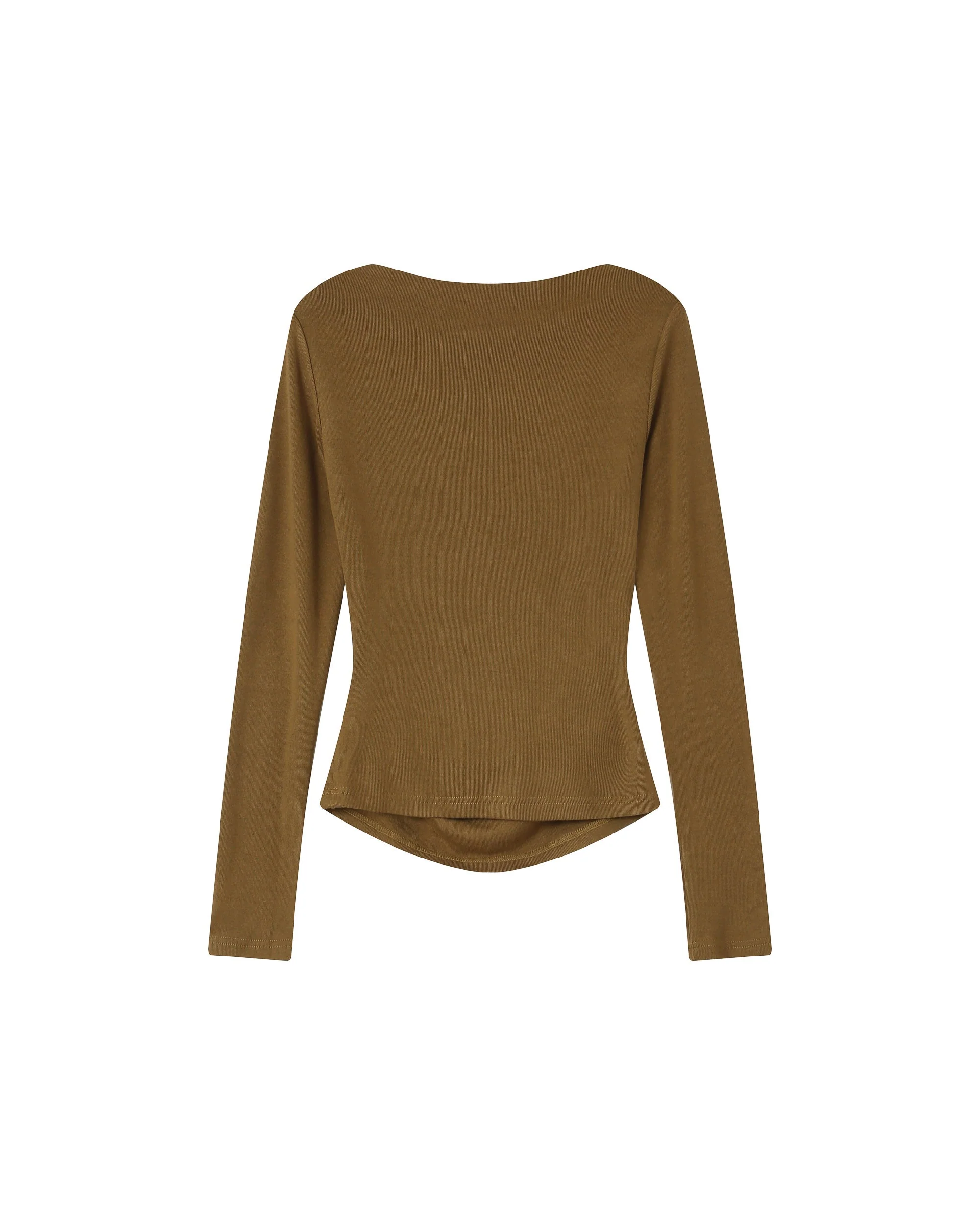 Top Drape Asymetrique Olive Sioux - Image 7