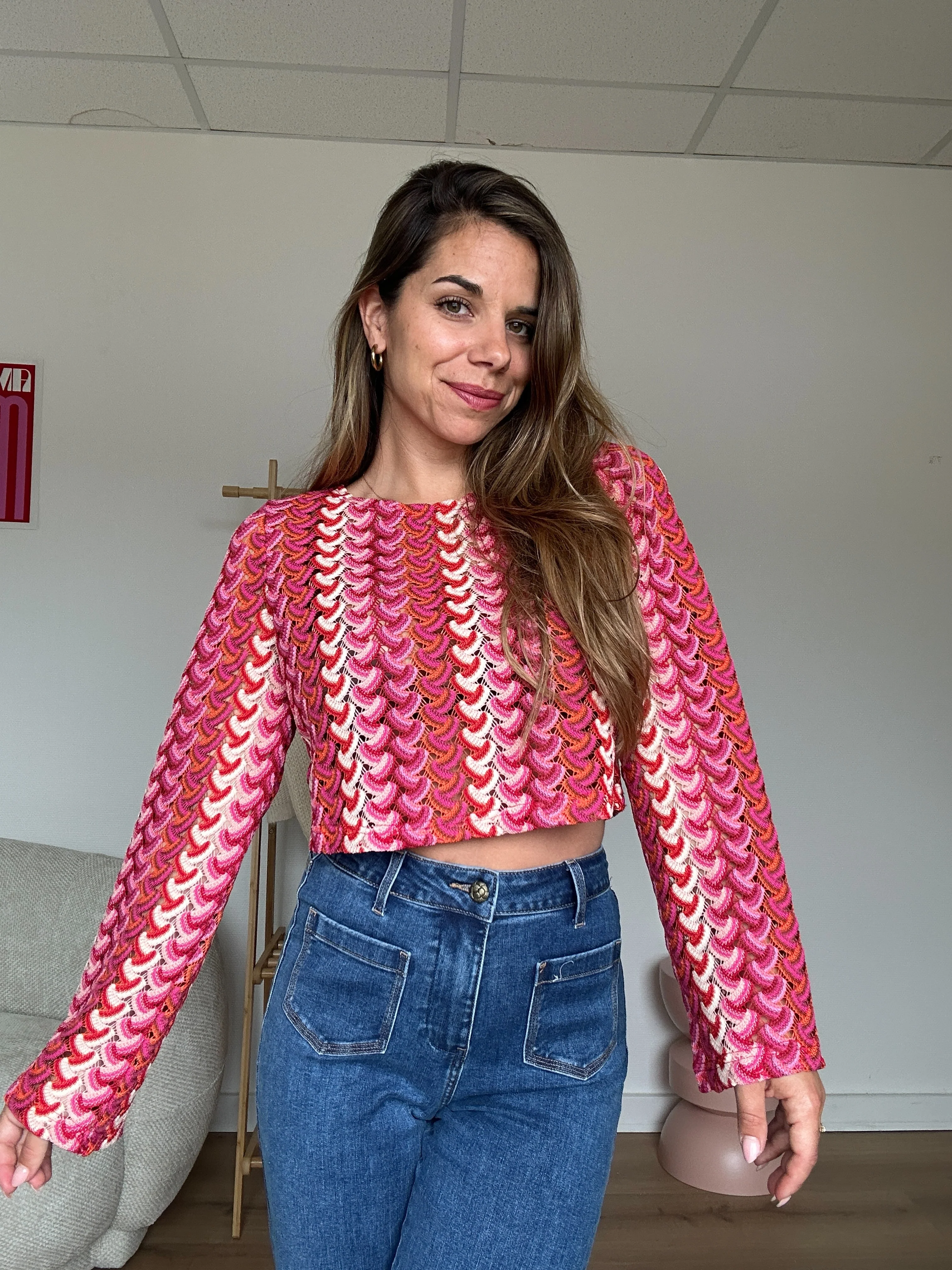 Top En Crochet À Manches Longues Nora - Image 13