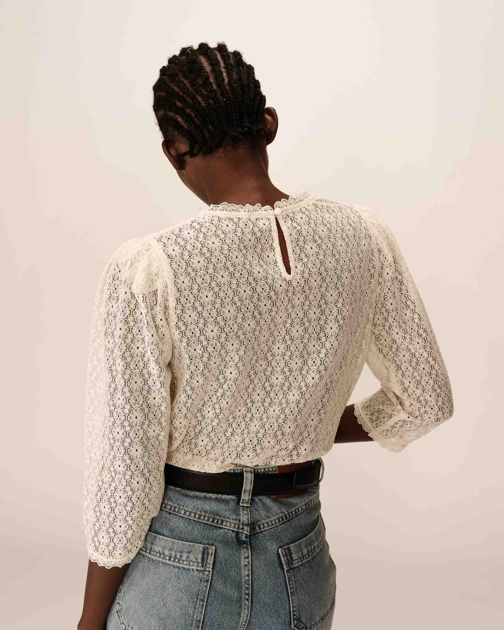 Blouse Phedre - Ecru - Image 5