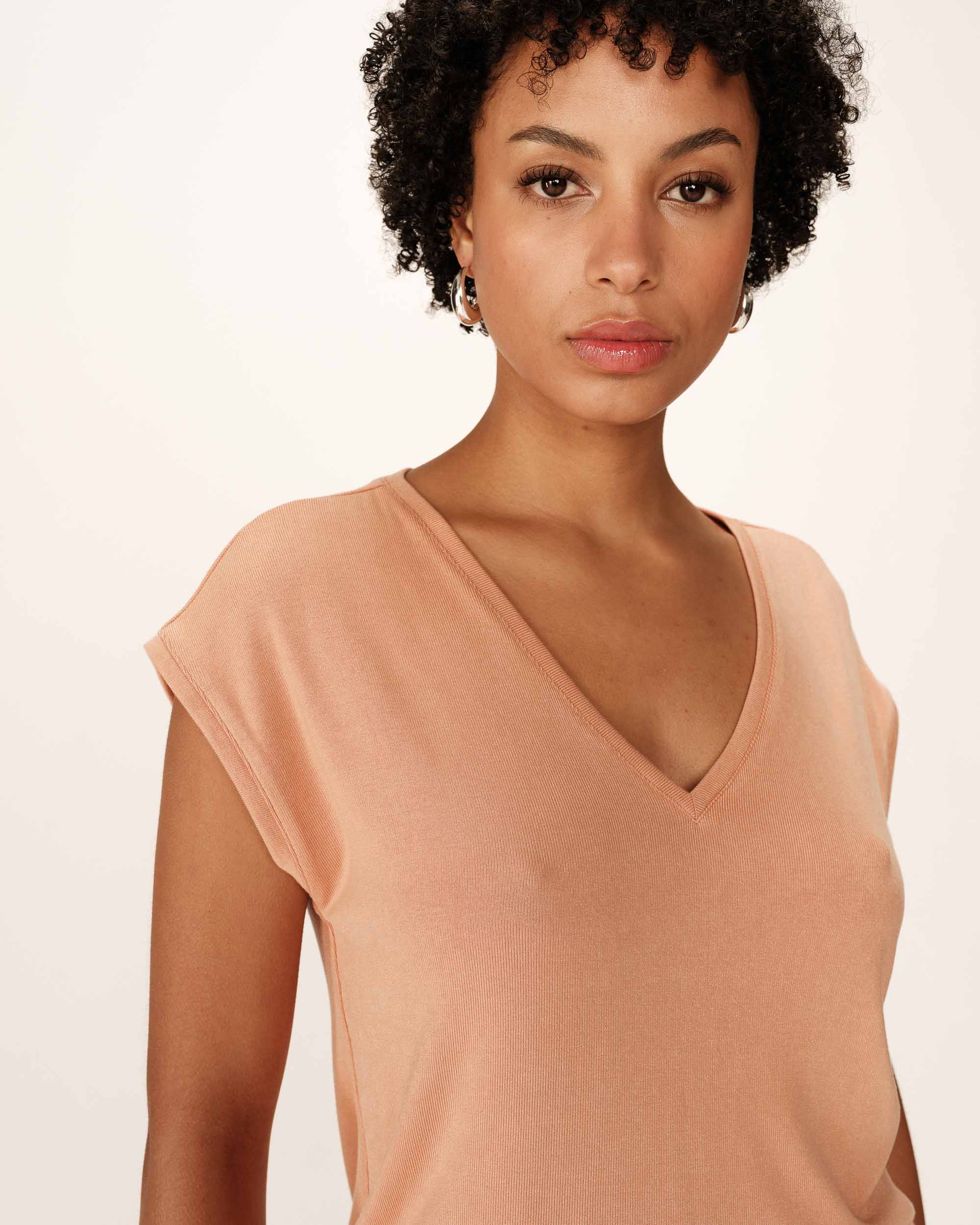 T-Shirt Prosper - Peche - Image 2