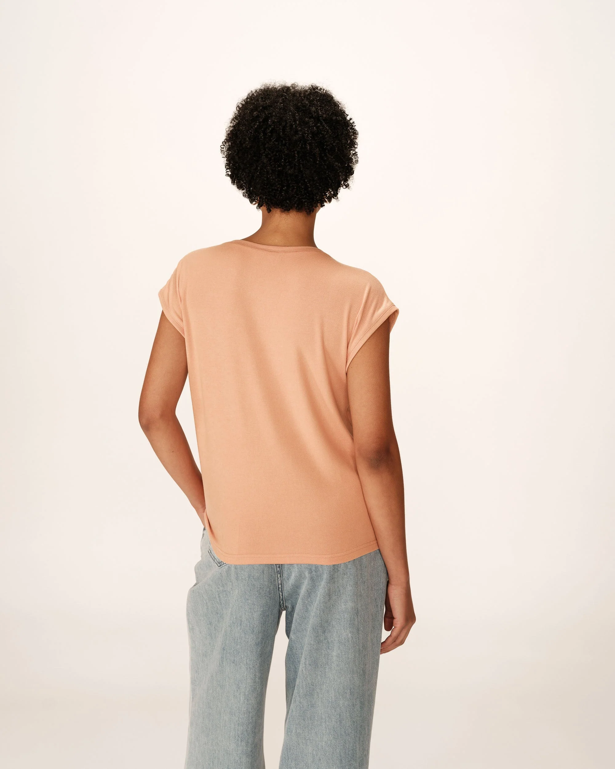 T-Shirt Prosper - Peche - Image 4