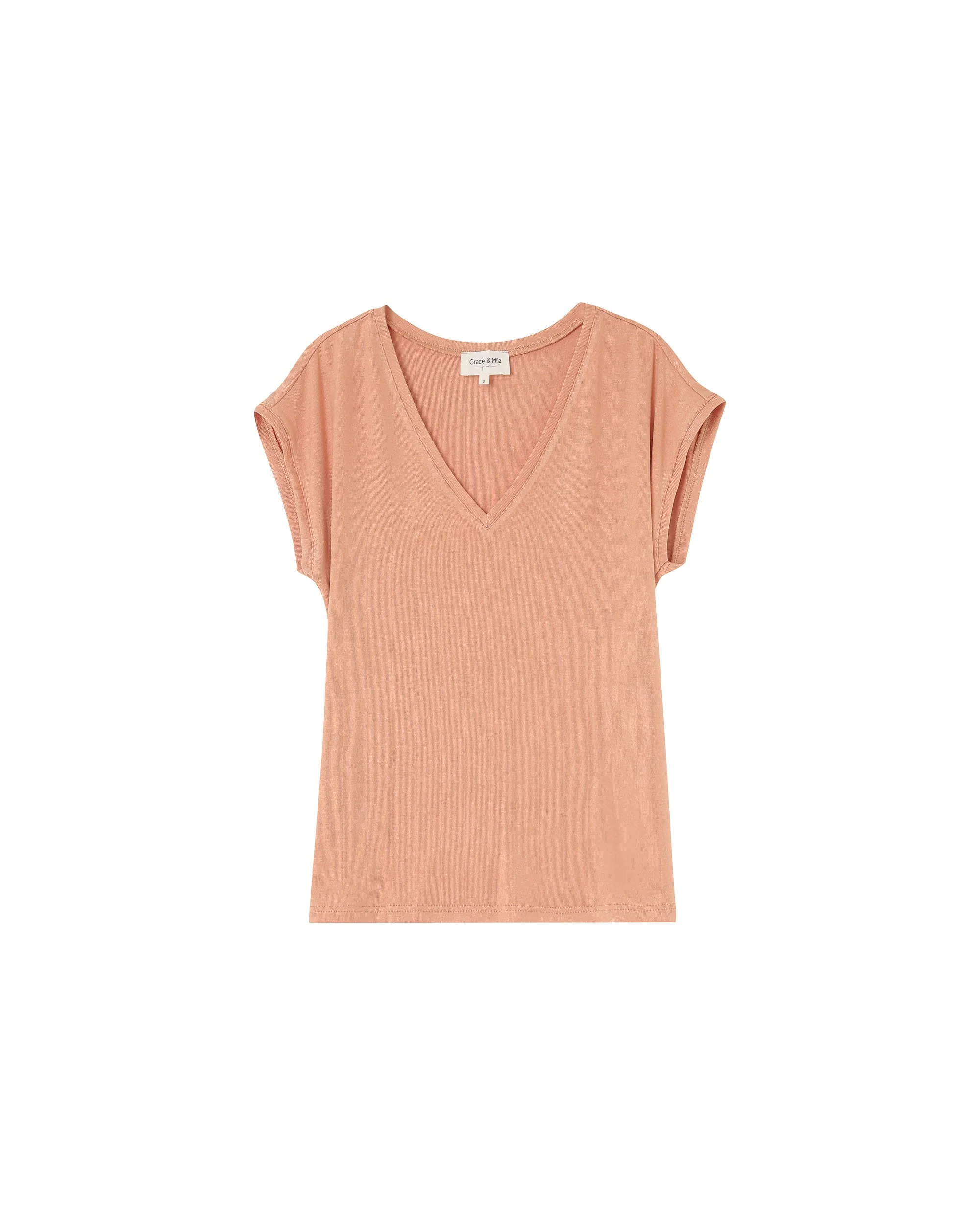 T-Shirt Prosper - Peche - Image 5