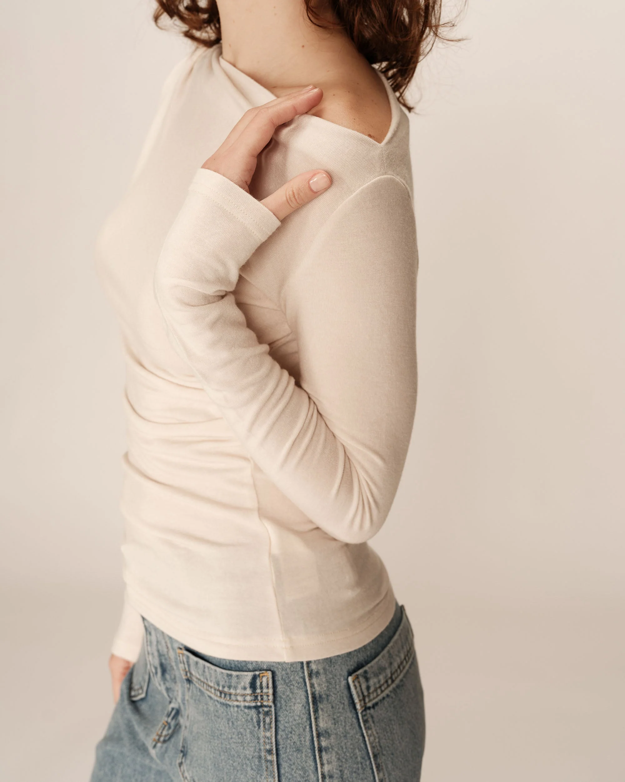 T-Shirt Ponti - Beige - Image 5
