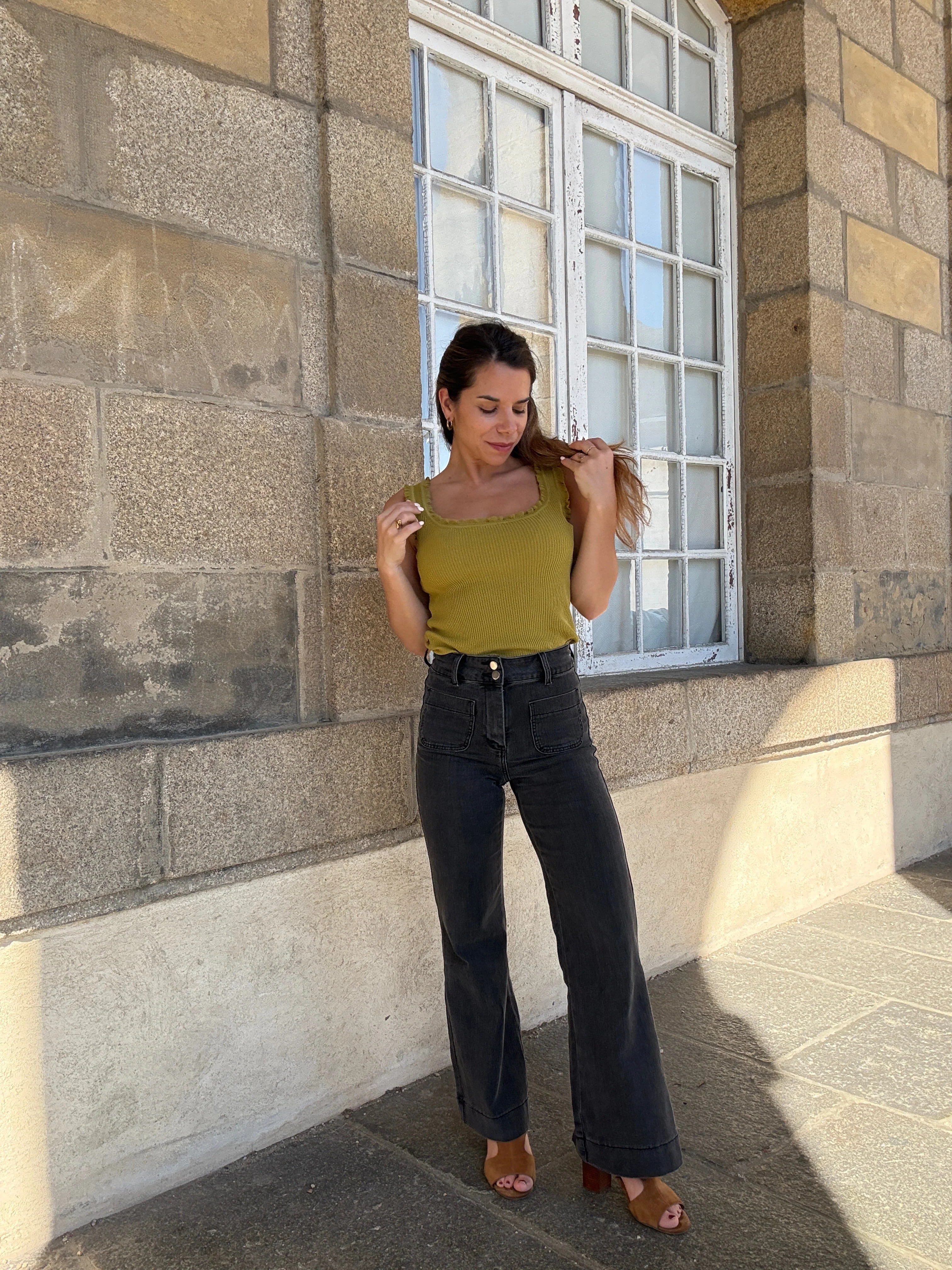 Top Nora Vert Olive - Image 4