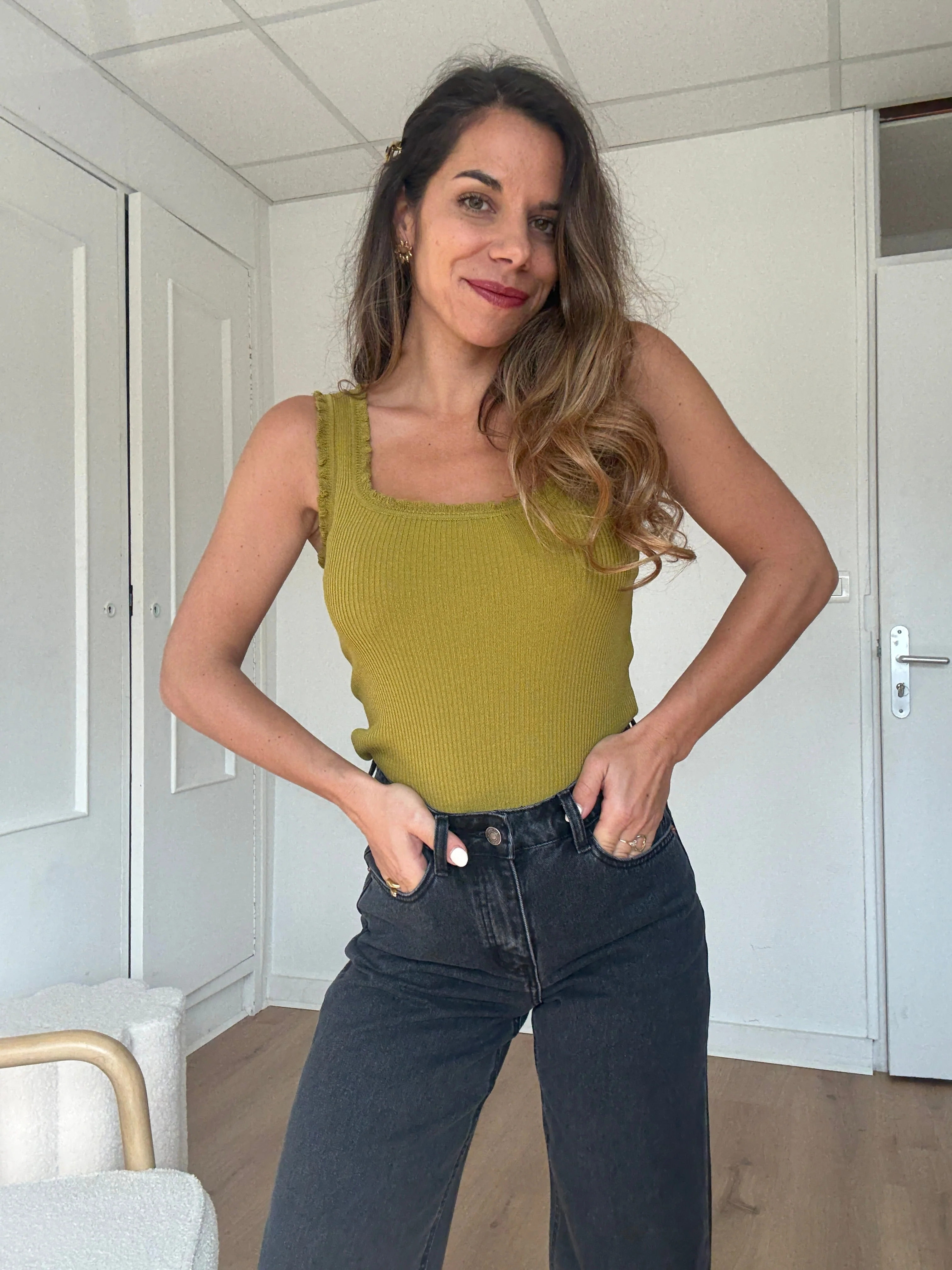 Top Nora Vert Olive - Image 8