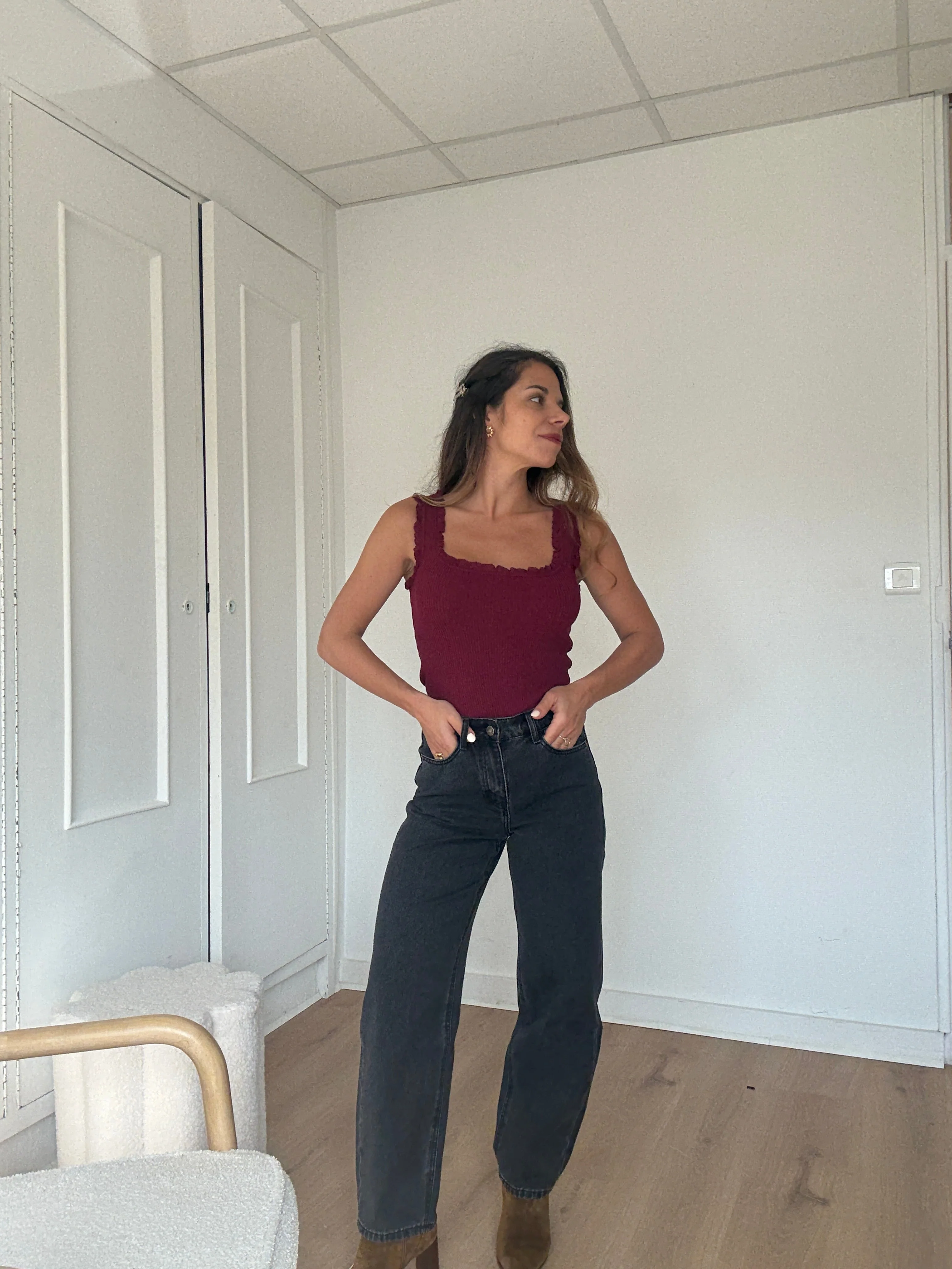 Top Nora Bordeaux - Image 3