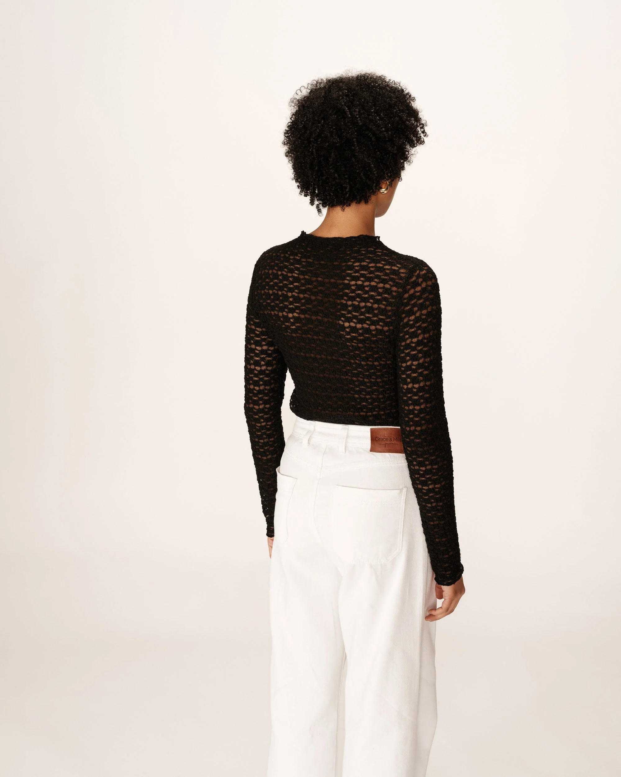 T-Shirt Prairie - Noir - Image 5
