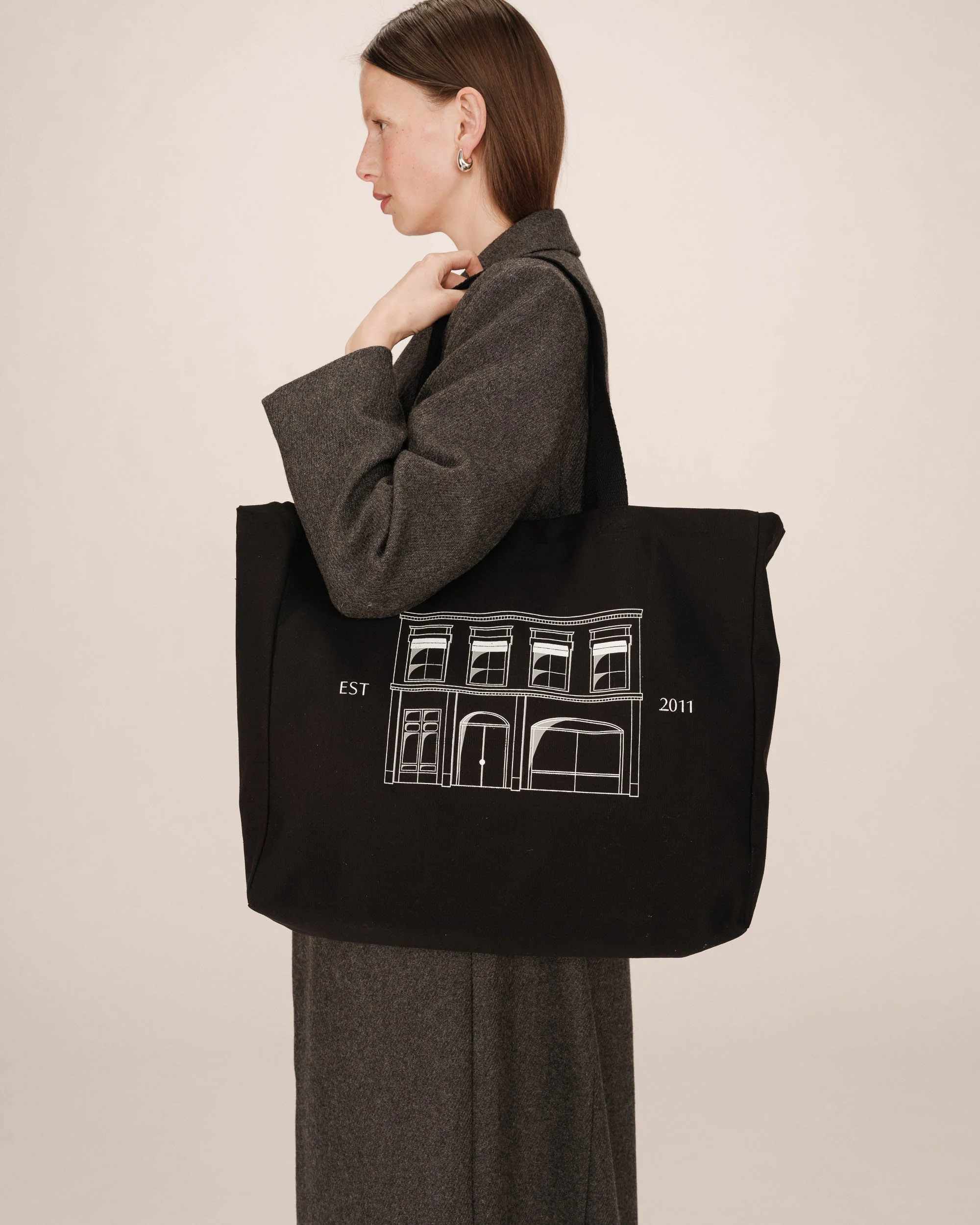 Tote Bag Noir Sesame - Image 2