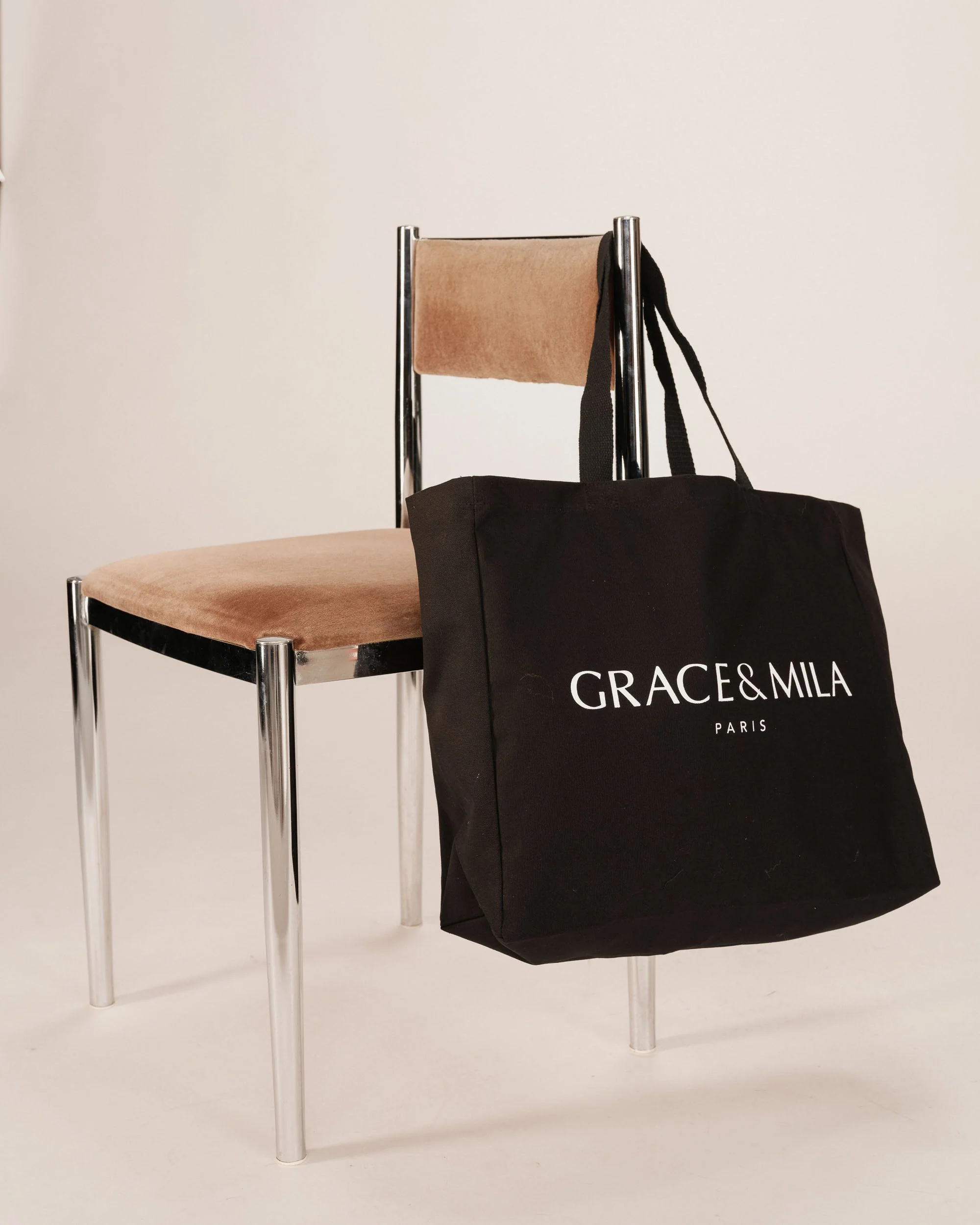 Tote Bag Noir Sesame - Image 3