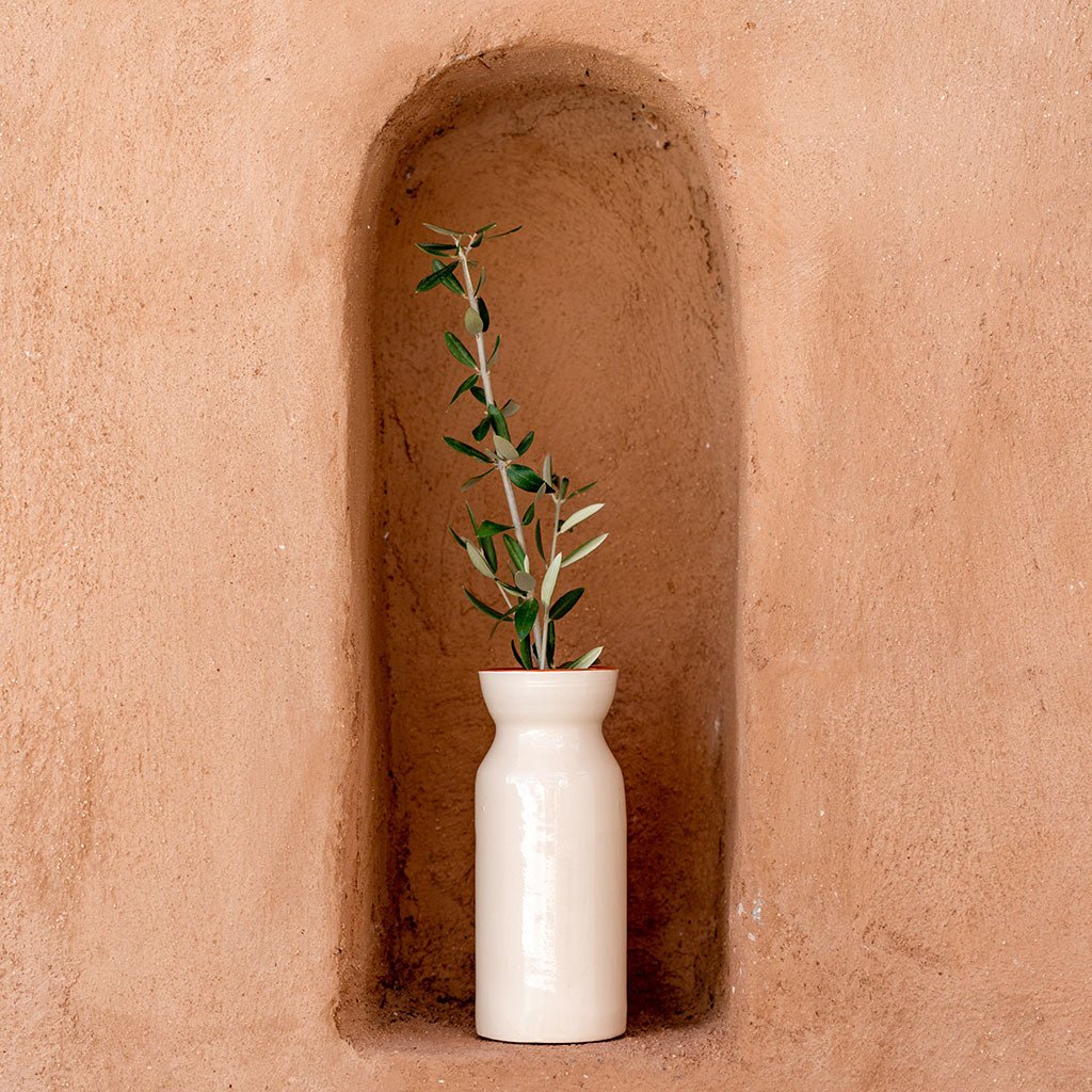 Totem En Céramique Mediterranea - Blanc - Image 2