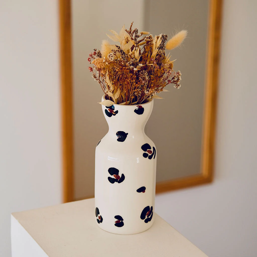 Totem En Céramique Mediterranea - Léopard - Image 2