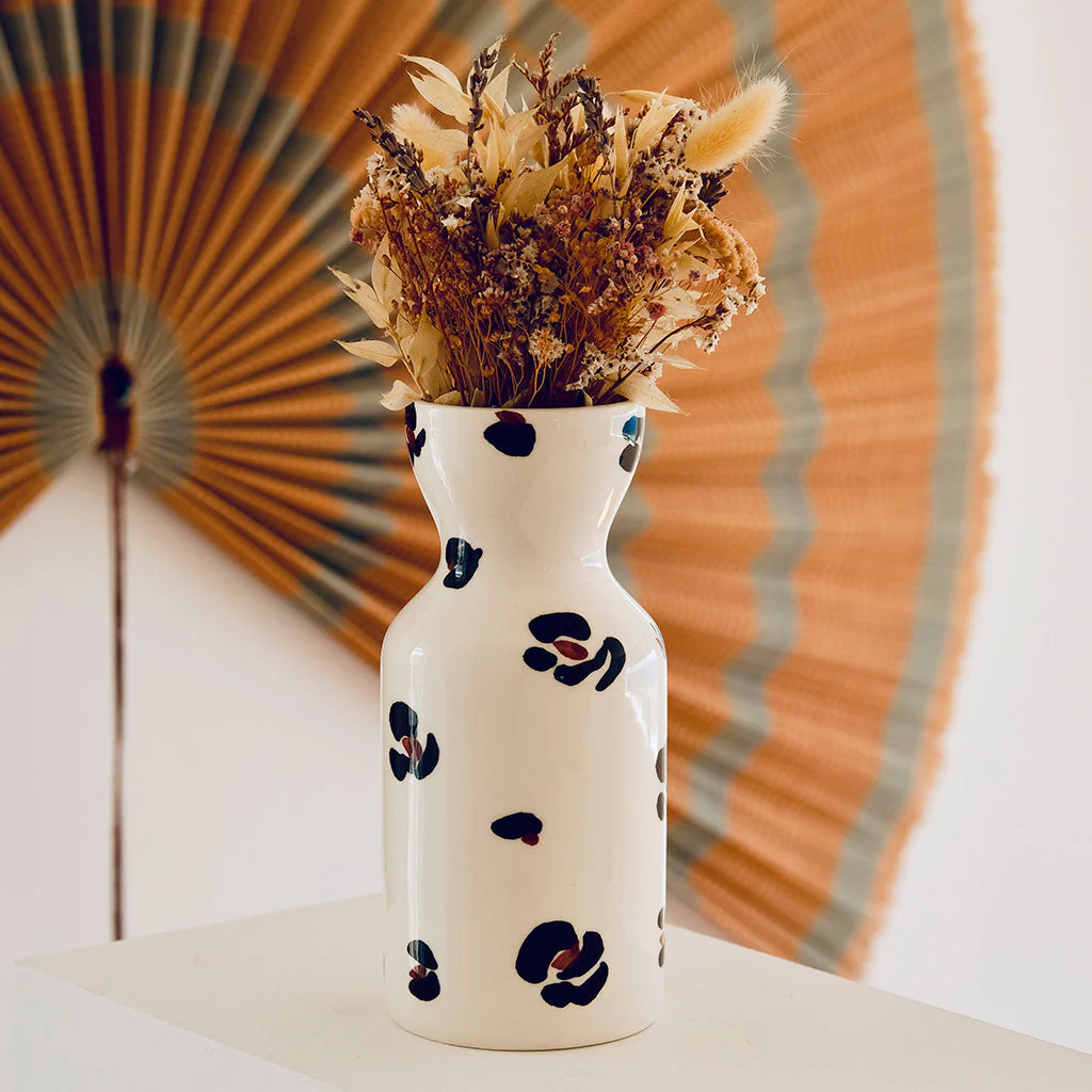 Totem En Céramique Mediterranea - Léopard - Image 3