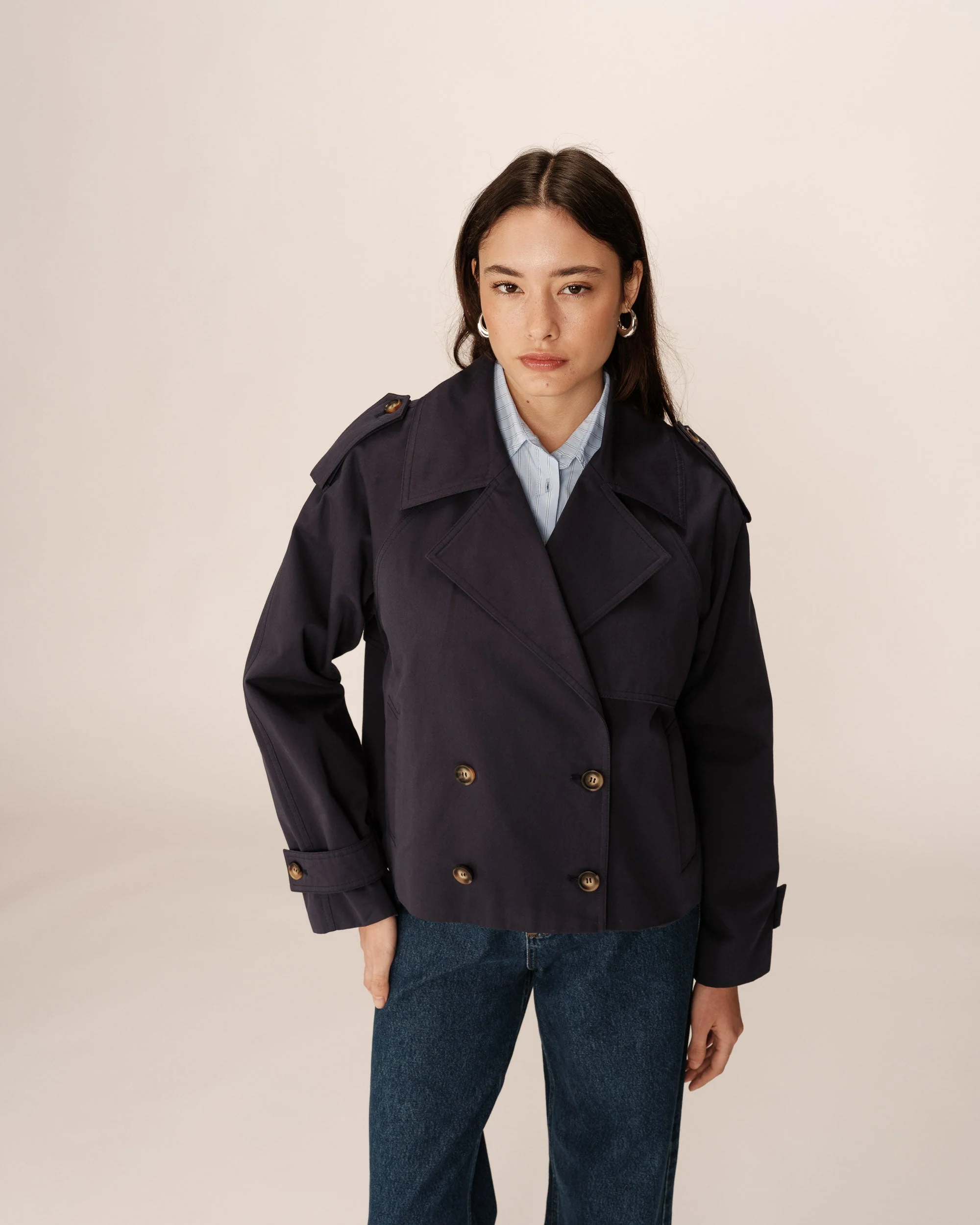 Trench Printemps - Marine - Image 4